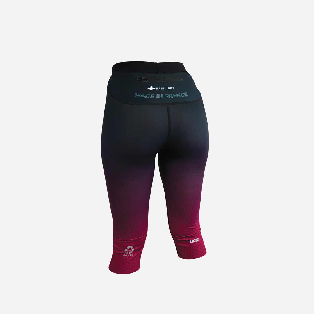 raidlight-ecodry-3-4-femme-collant-trail-seconde-peau image 3