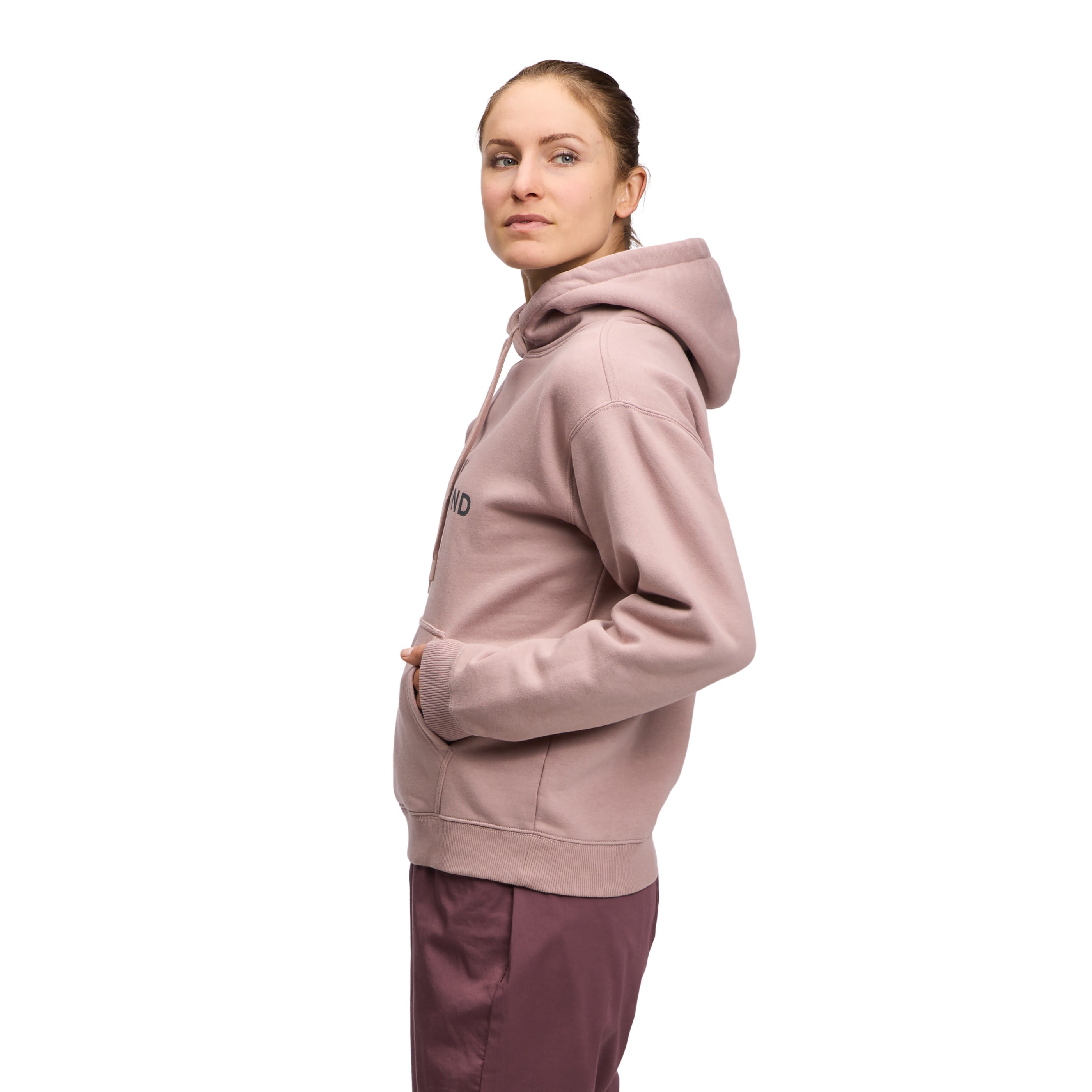 black-diamond-mini-stacked-sweat-femme-capuche image 8