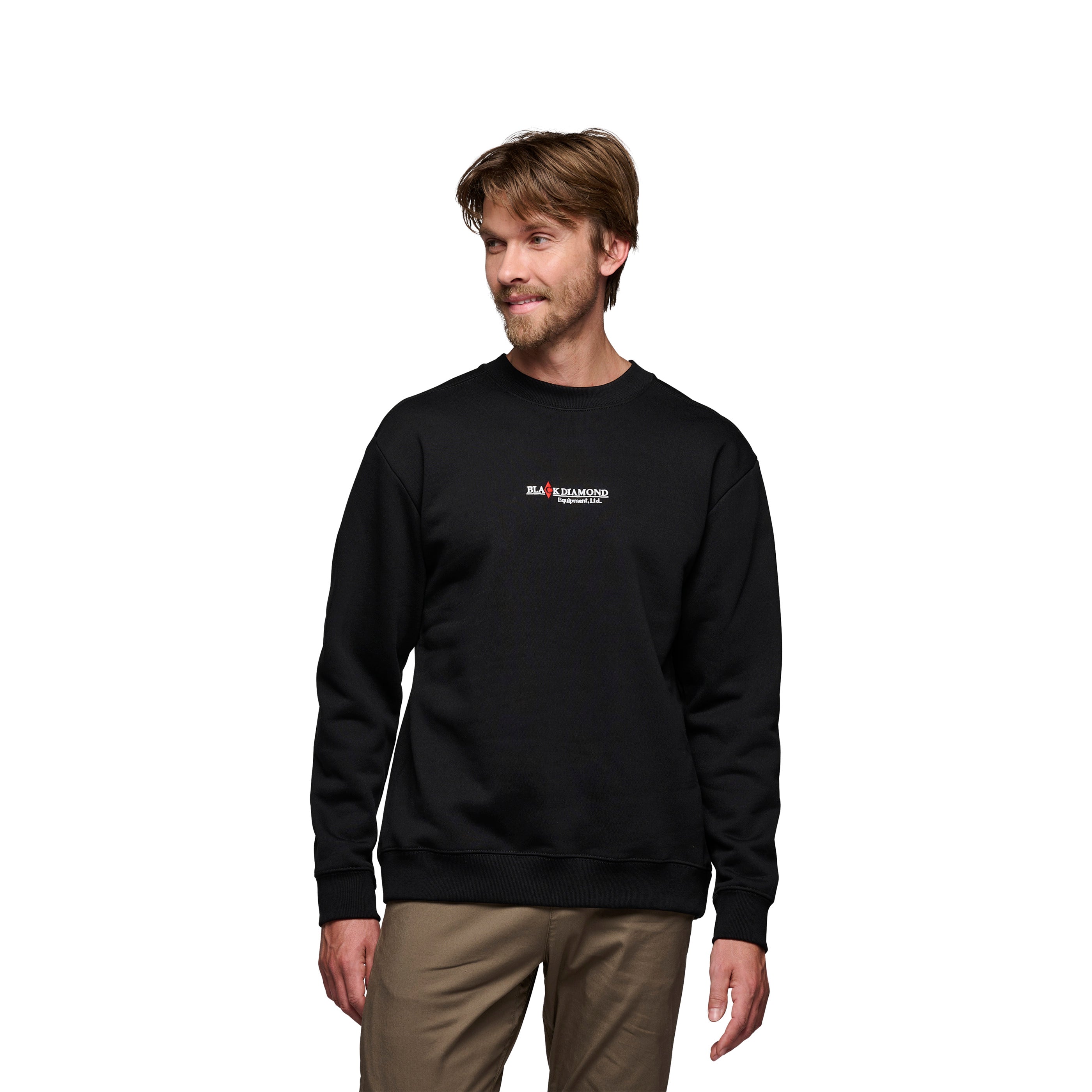 black-diamond-men-s-heritage-wordmark-crewneck-sweat-homme image 3