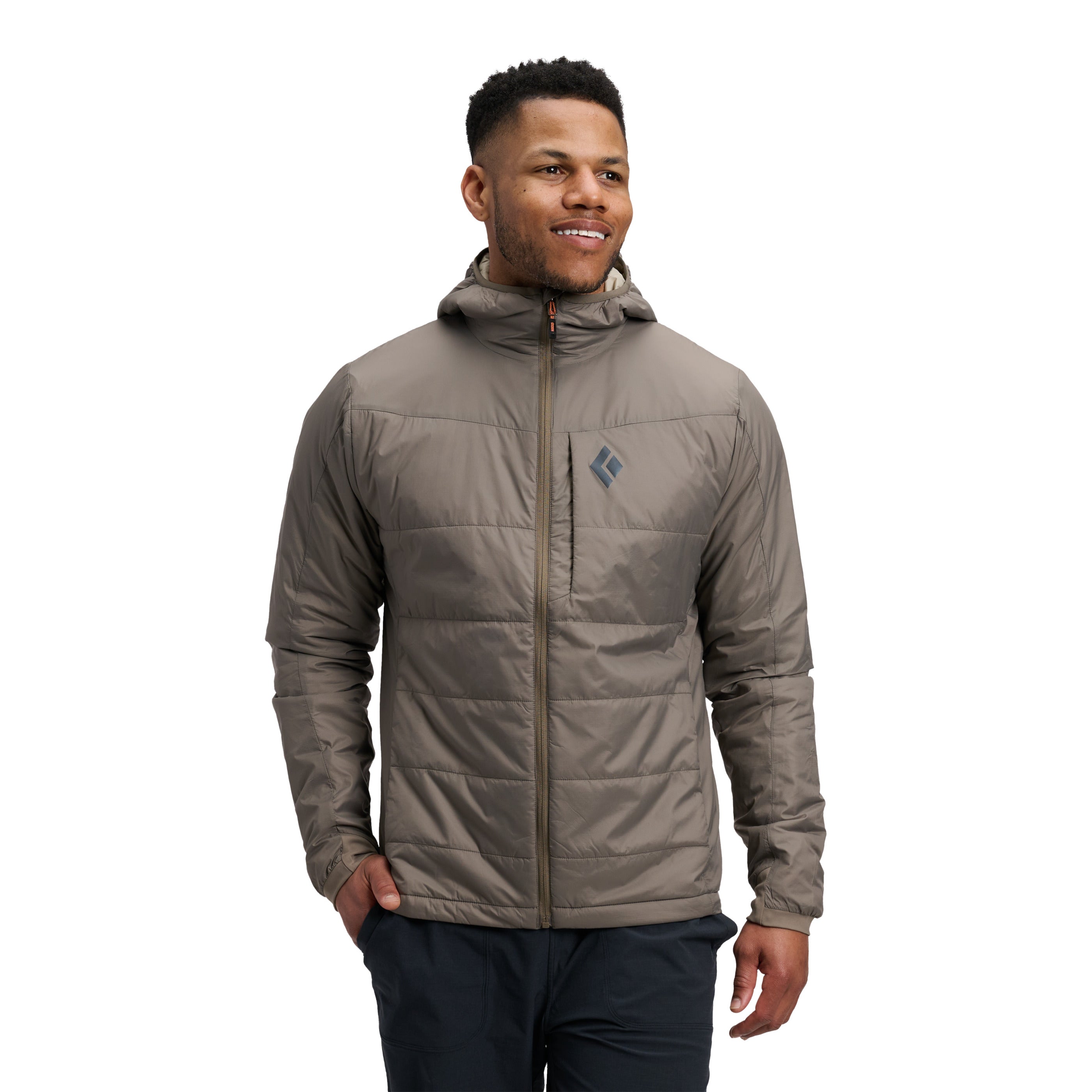 black-diamond-men-s-solution-2-0-hoody-doudoune-capuche-primaloft-gold image 2