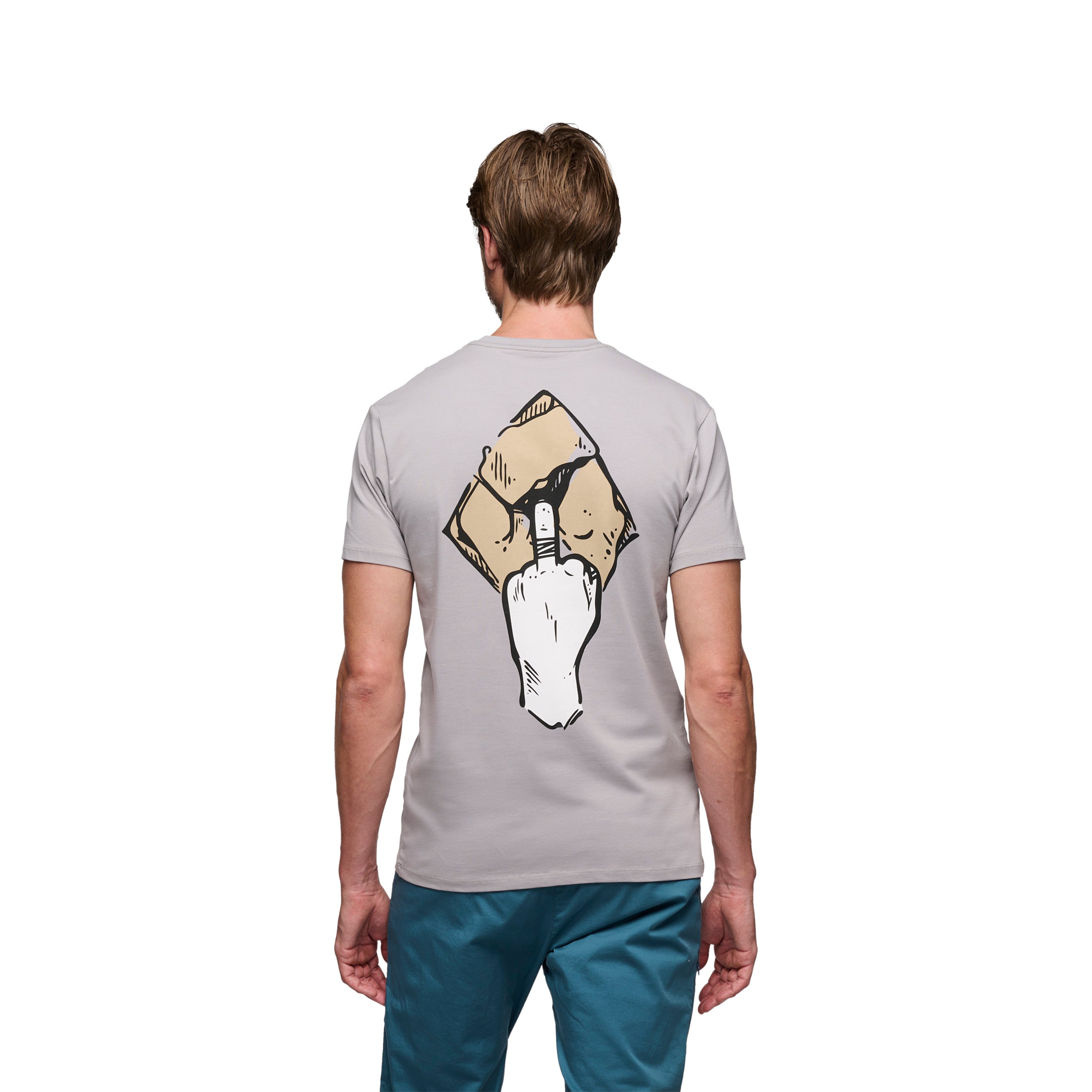 black-diamond-mono-pocket-tee-2nds-t-shirt-homme-coton-bio image 6