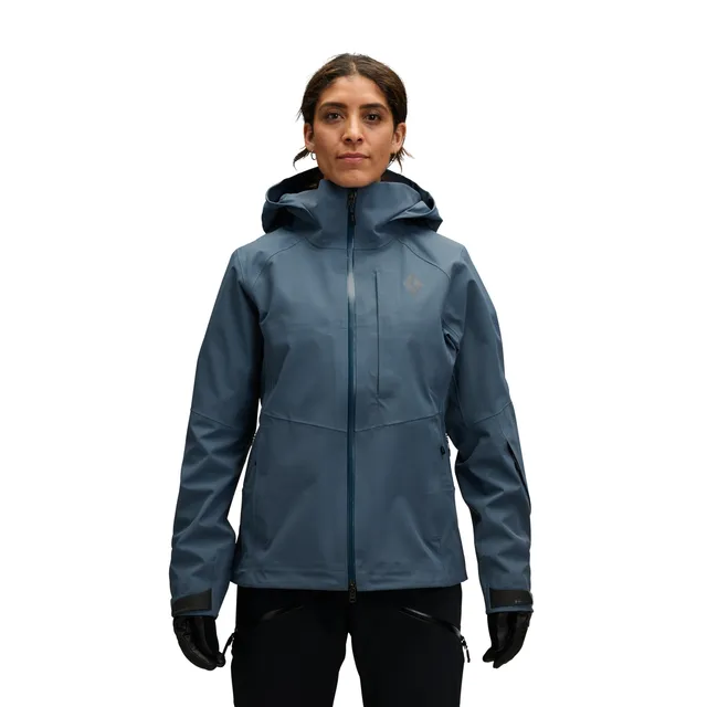 black-diamond-recon-stretch-shell-veste-ski-femme-3l image 1