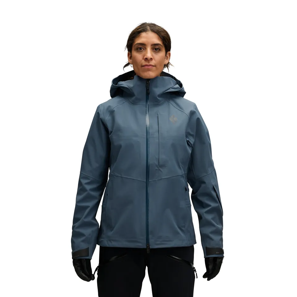 black-diamond-recon-stretch-shell-veste-ski-femme-3l image 1