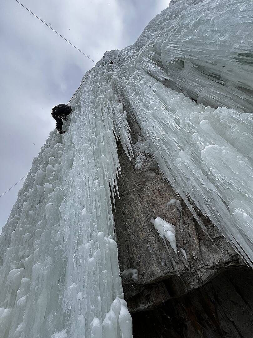Redoutable en glace raide