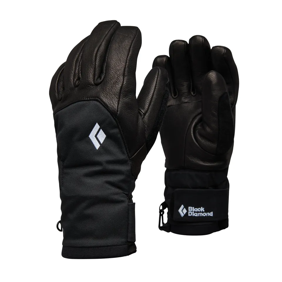 black-diamond-women-s-legend-gloves-gants-ski-gore-tex-cuir image 1