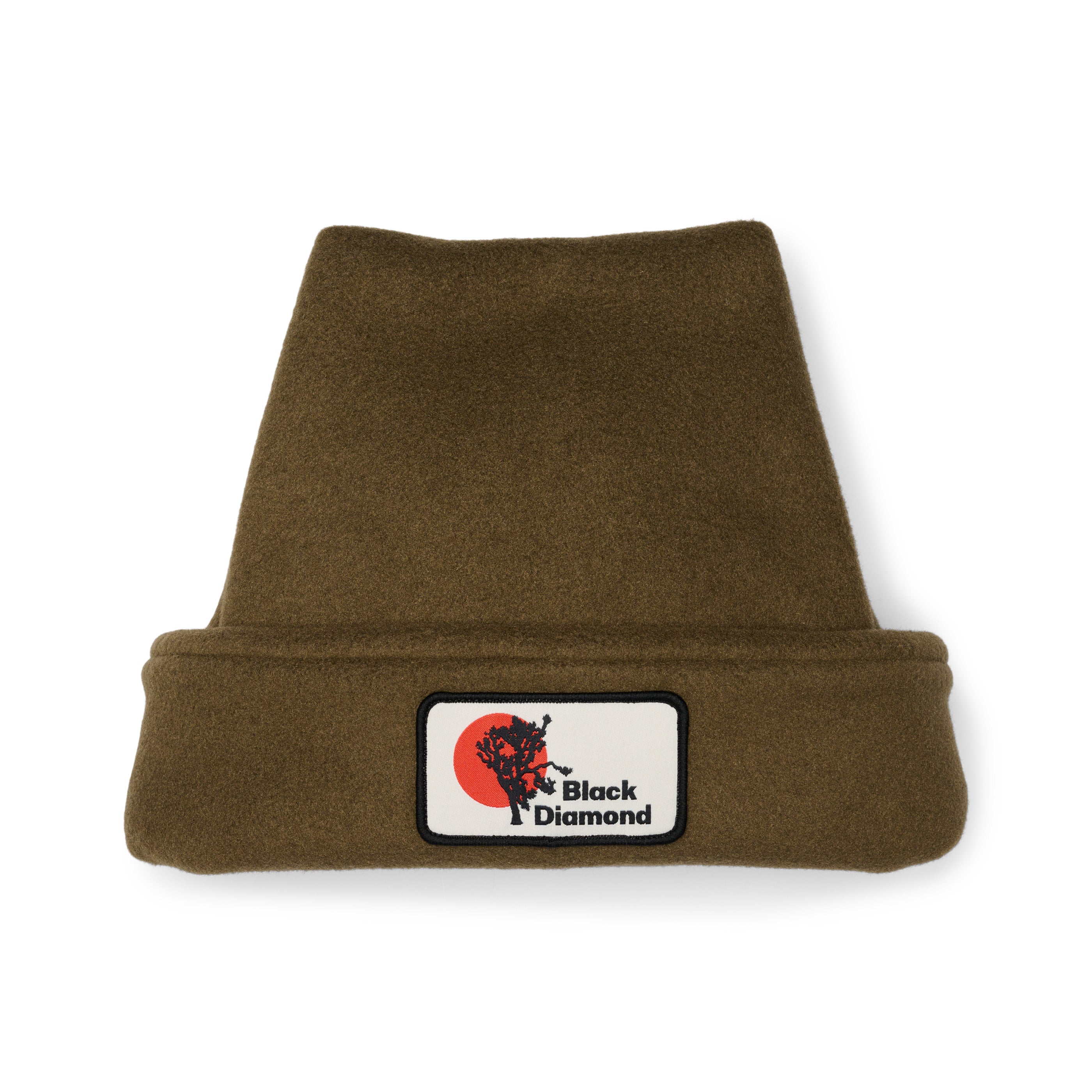 black-diamond-pointed-fleece-beanie-bonnet-polaire image 3