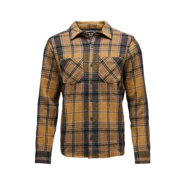 black-diamond-men-s-project-heavy-flannel-chemise-flanelle-homme-coton-bio image 1