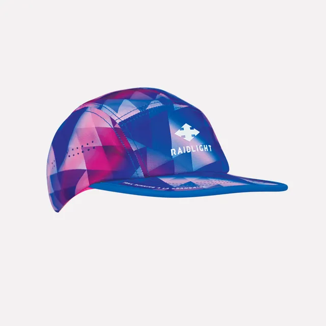 raidlight-family-cap-casquette-trail-mixte-rose-bleu image 1