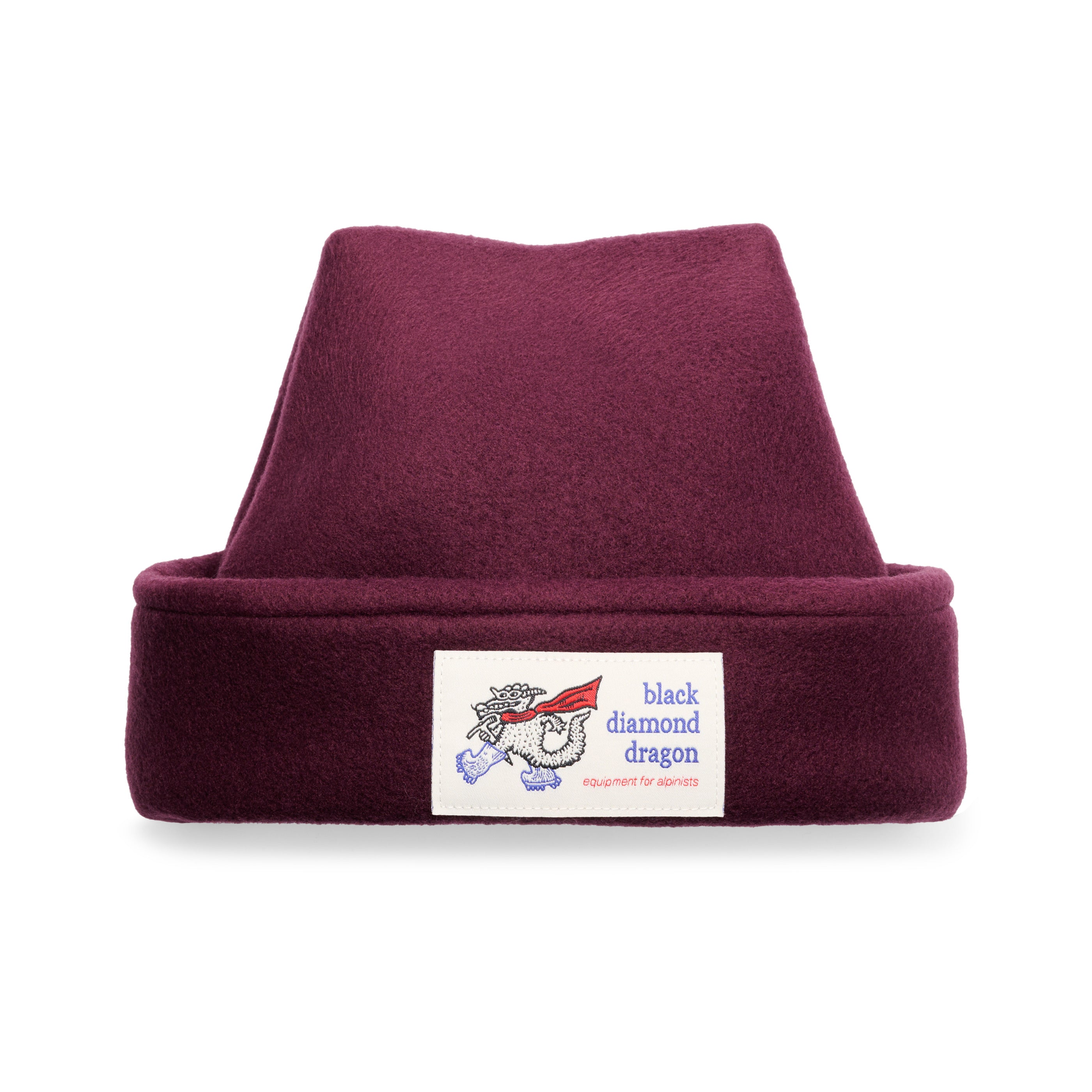 black-diamond-pointed-fleece-beanie-bonnet-polaire image 4