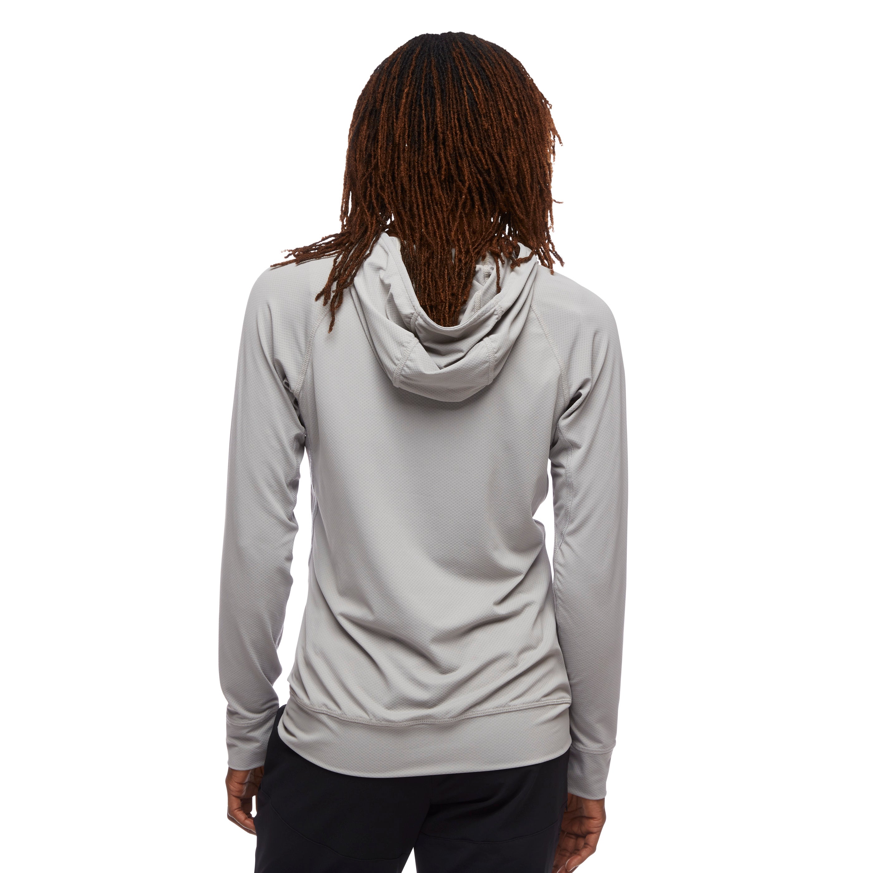 black-diamond-women-s-alpenglow-hoody-sweat-anti-uv-femme image 8