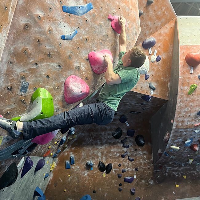 Coupe parfaite pour l'escalade