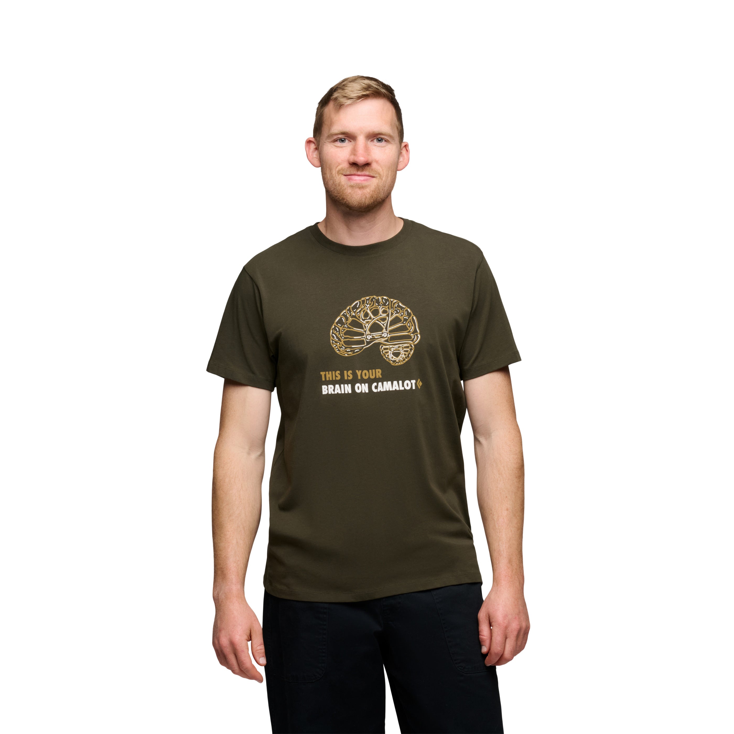 black-diamond-men-s-brain-on-camalot-tee-t-shirt-escalade-manches-courtes image 5