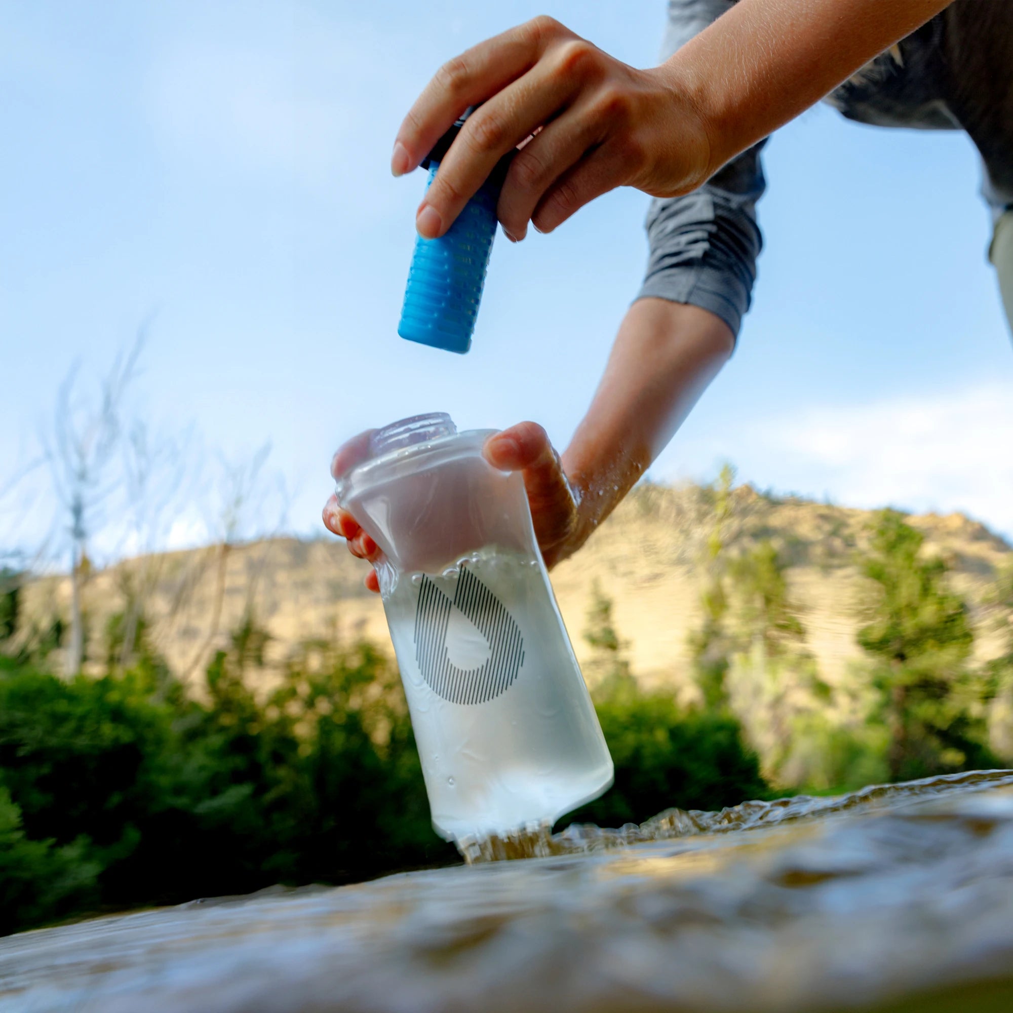 hydrapak-packflask-750ml-gourde-souple-filtrante-trail image 7