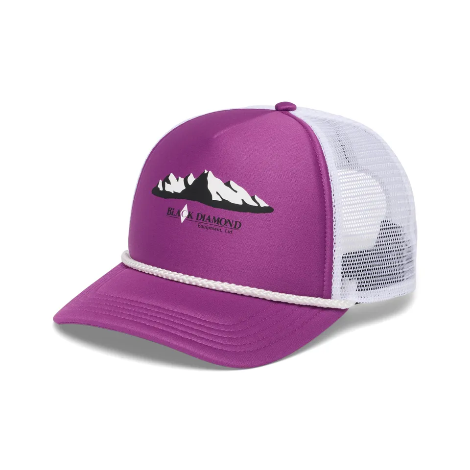 black-diamond-flat-bill-trucker-hat-casquette-trucker-visi-re-plate image 1