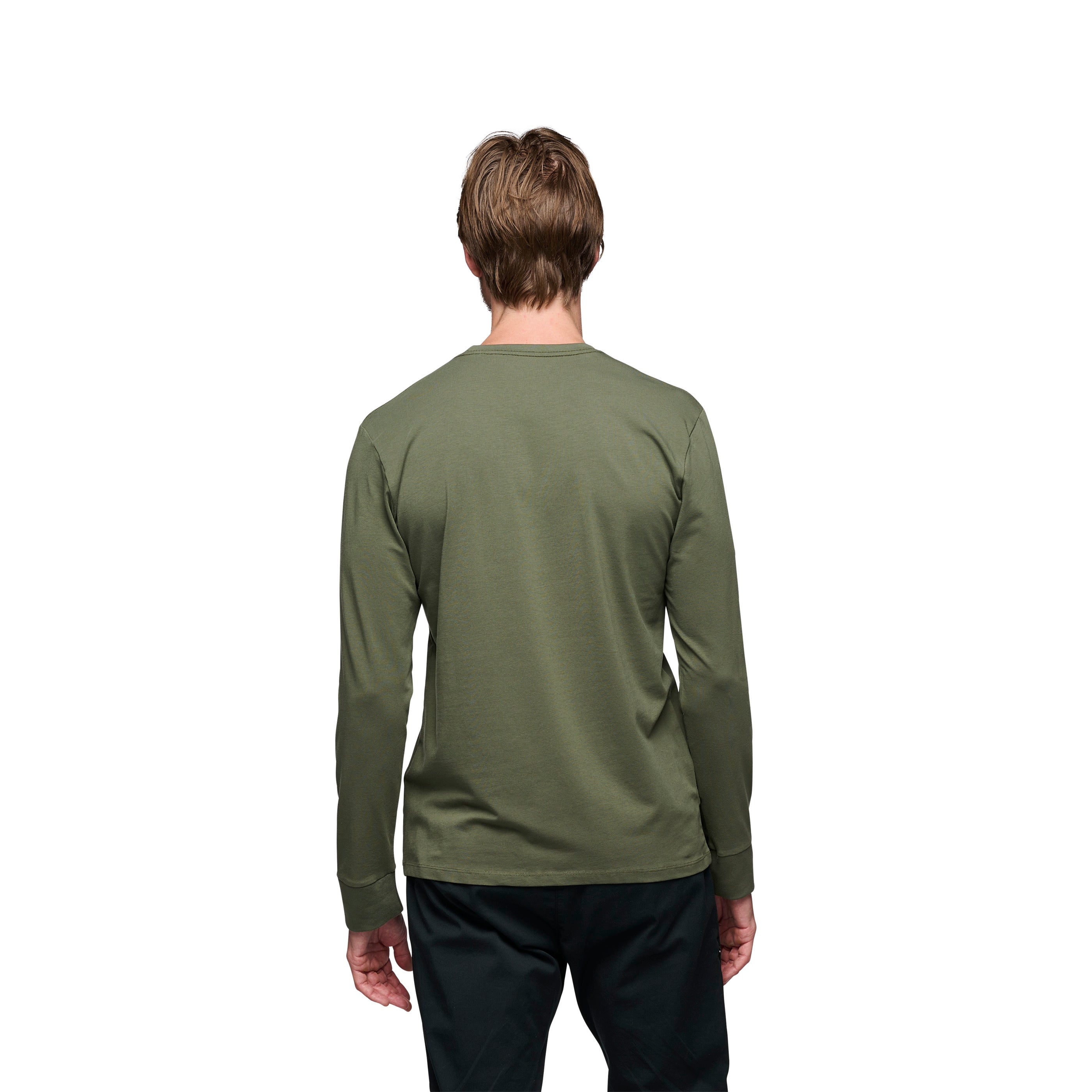 black-diamond-men-s-heritage-wordmark-long-sleeve-tee-2nds-t-shirt-manches-longu image 2