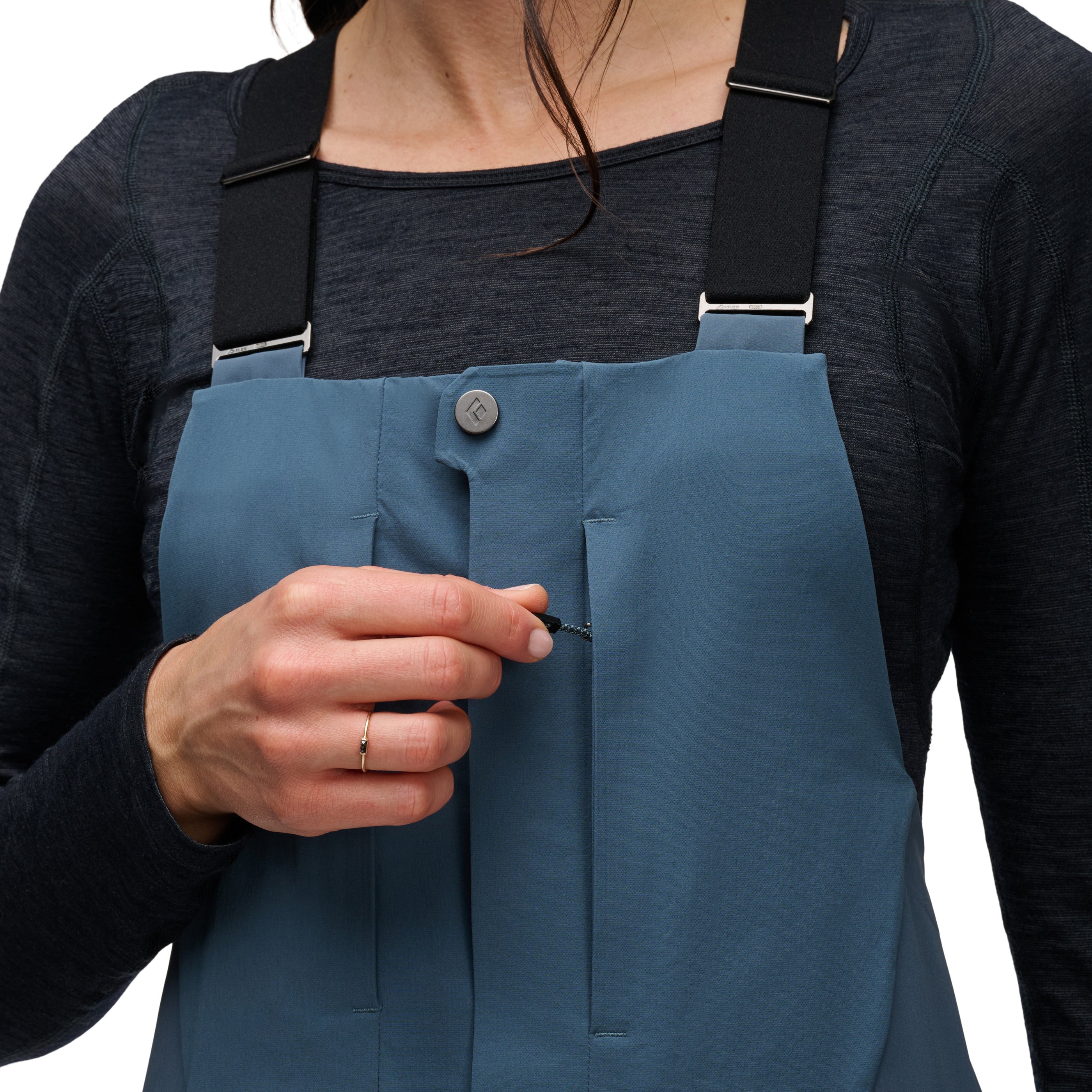 black-diamond-women-s-recon-stretch-bibs-salopette-ski-backcountry-imperm-able image 4