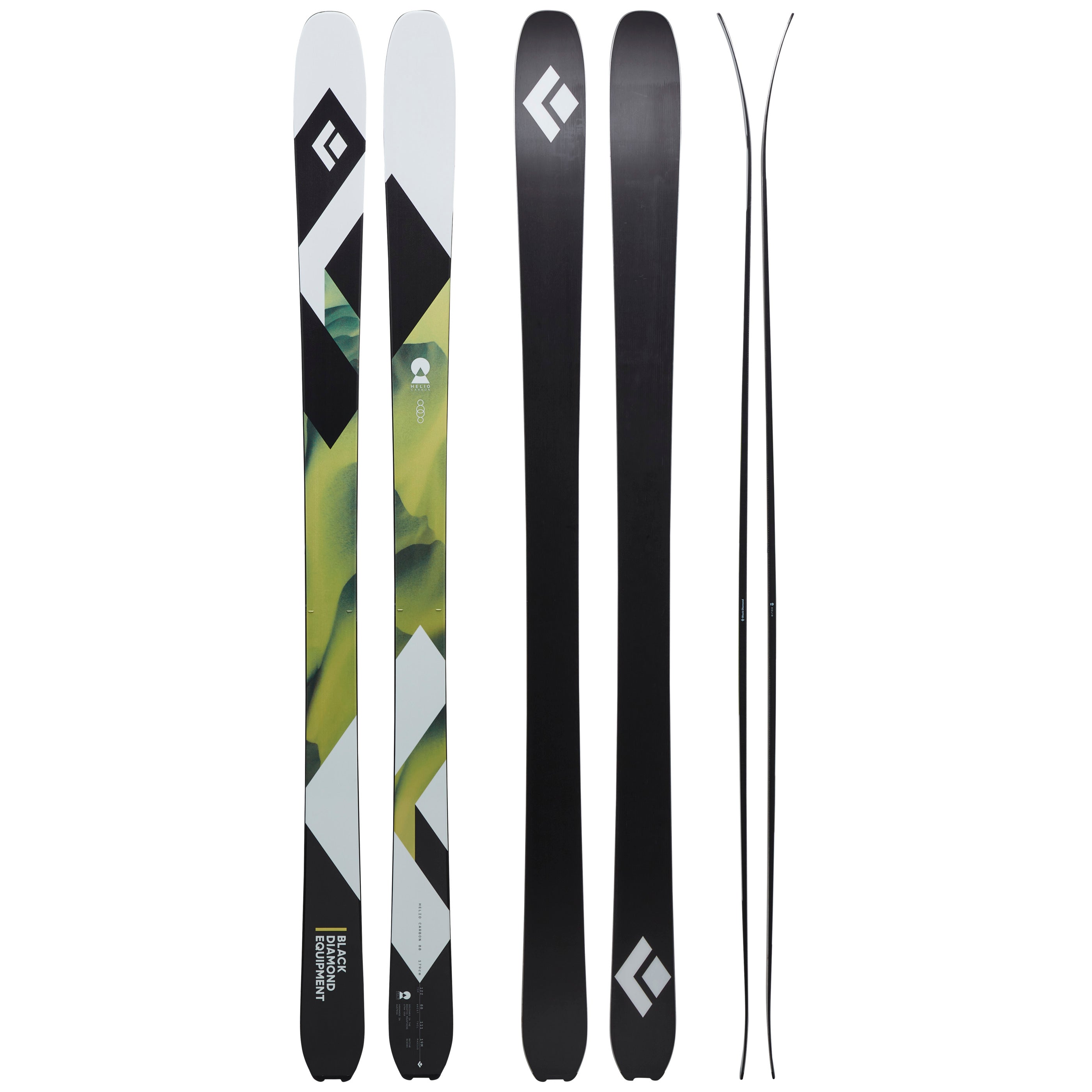black-diamond-helio-carbon-88-skis-2nd-skis-de-randonn-e-carbone image 1