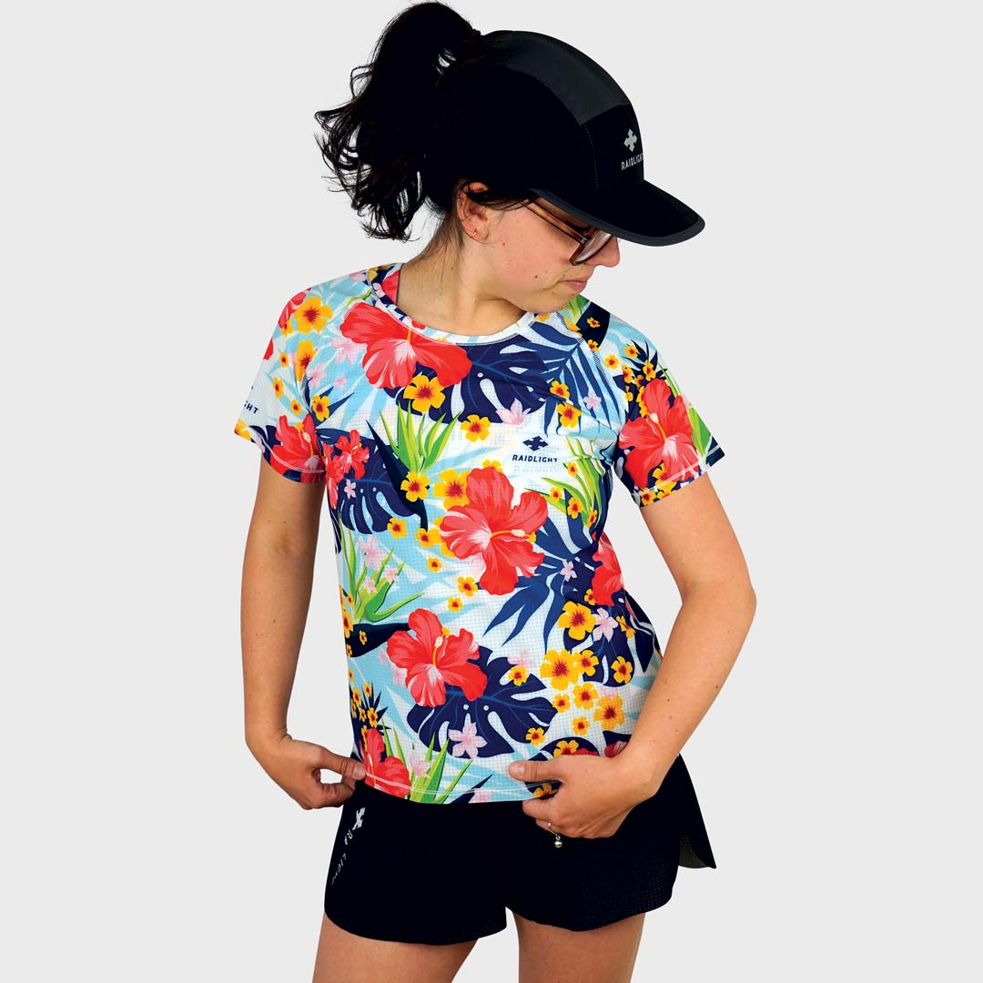 raidlight-ecodry-flower-maillot-trail-femme-respirant image 4