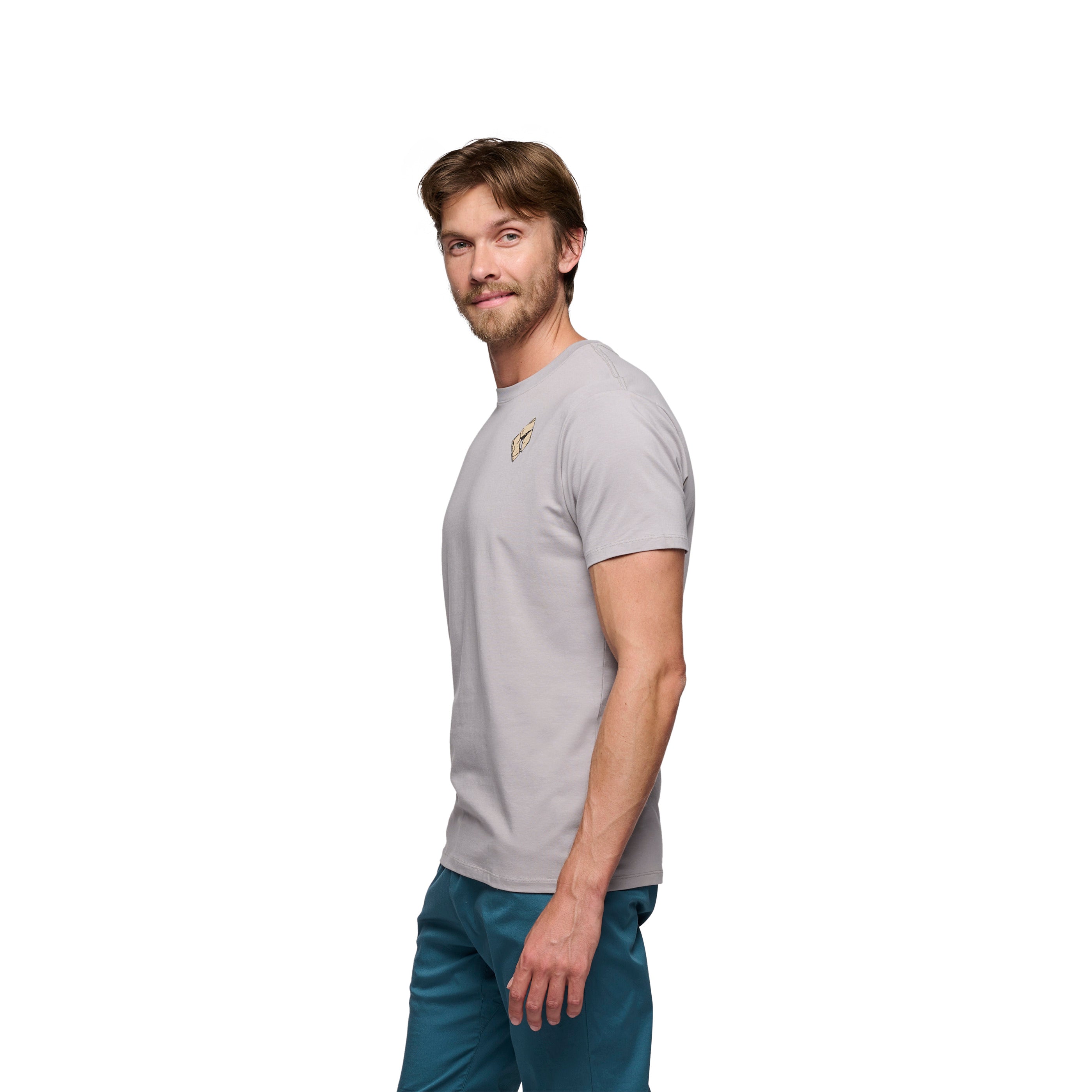 black-diamond-mono-pocket-tee-2nds-t-shirt-homme-coton-bio image 5