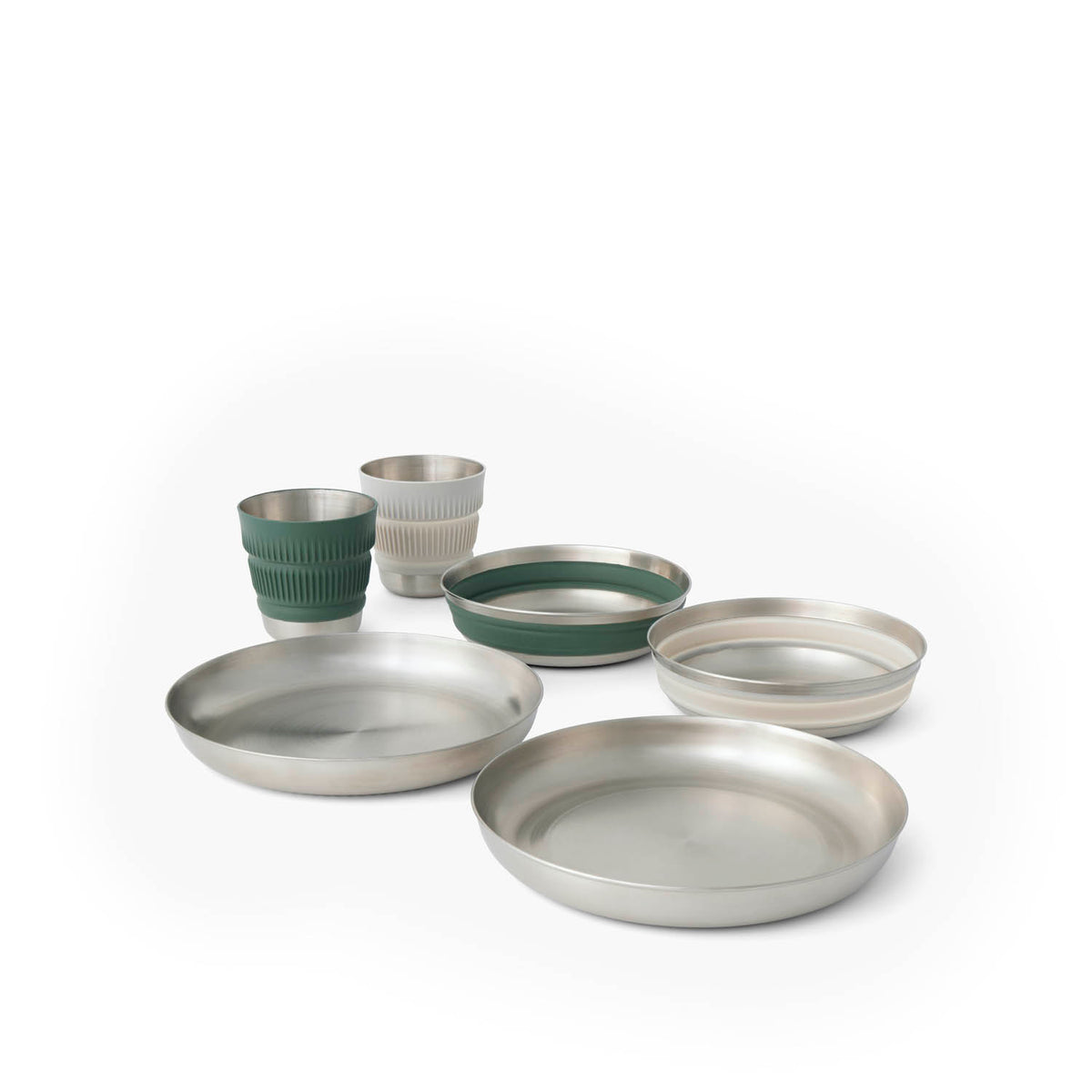 sea-to-summit-detour-stainless-steel-set-vaisselle-pliable-6-pi-ces image 1