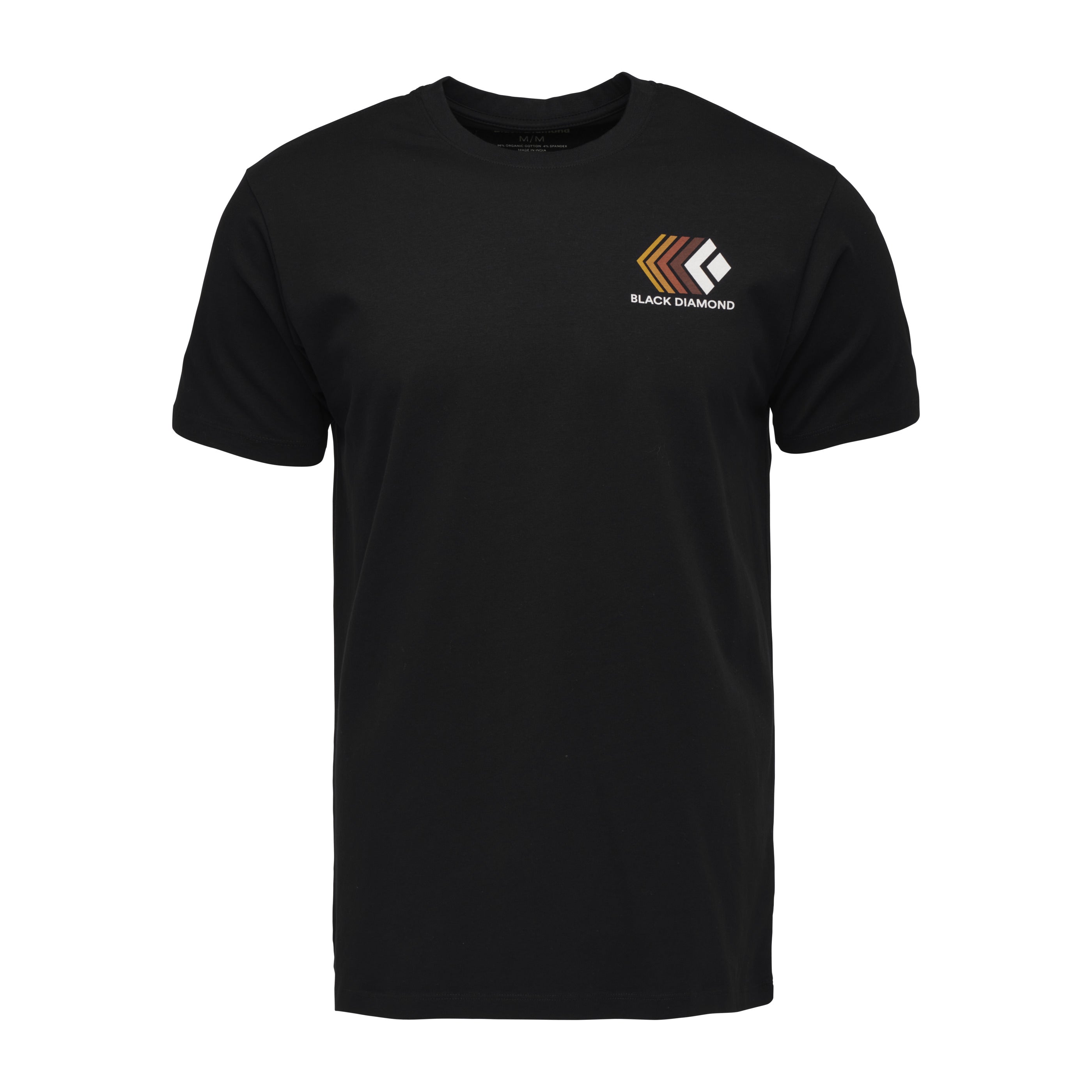 black-diamond-faded-t-shirt-manches-courtes-homme-2nds-coton-bio image 6