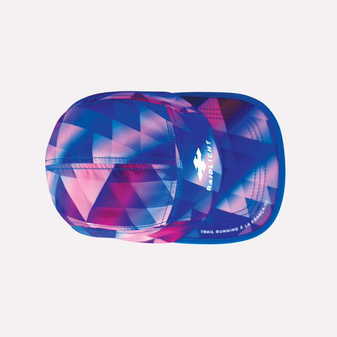 raidlight-family-cap-casquette-trail-mixte-rose-bleu image 7