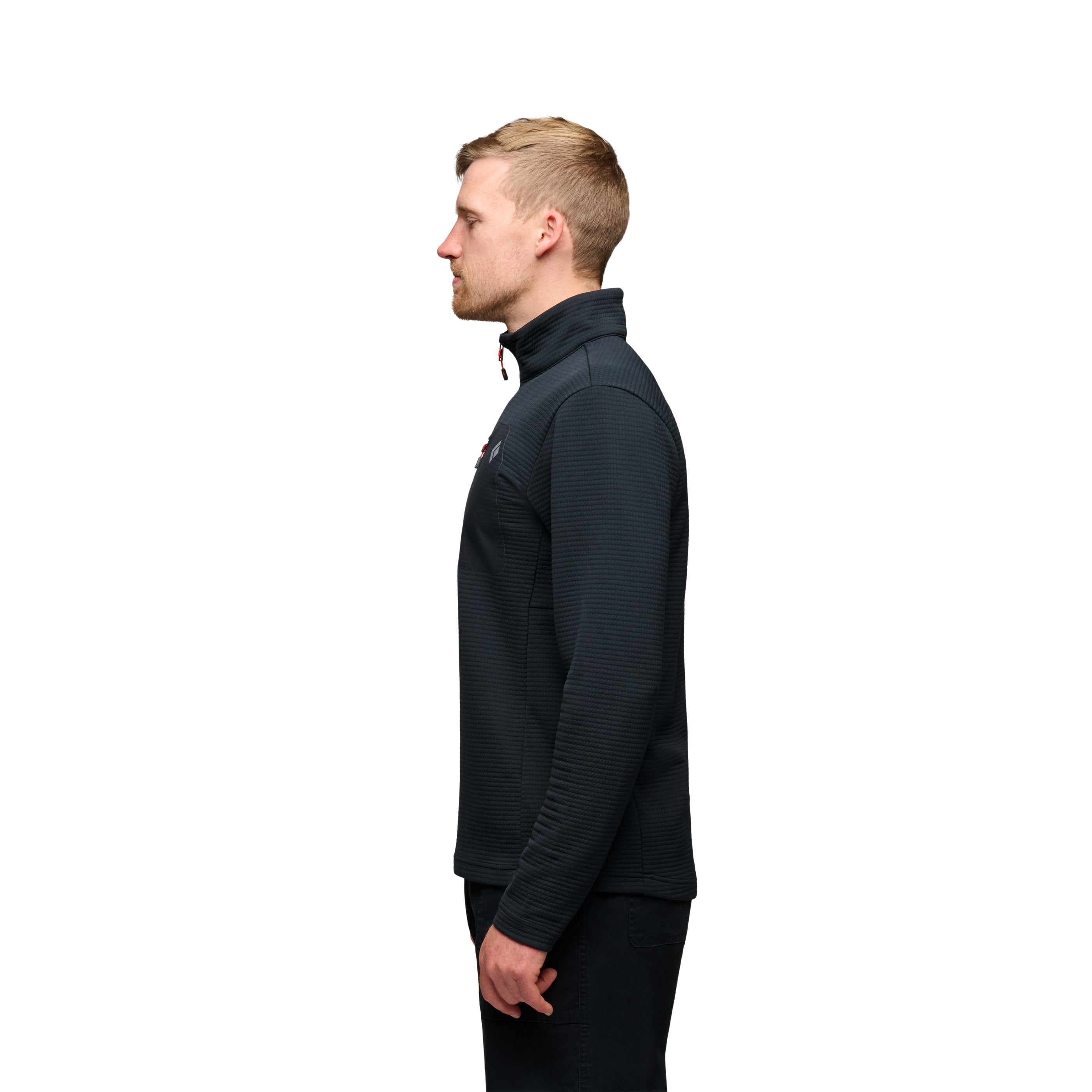 black-diamond-diverge-half-zip-veste-polaire-homme image 2