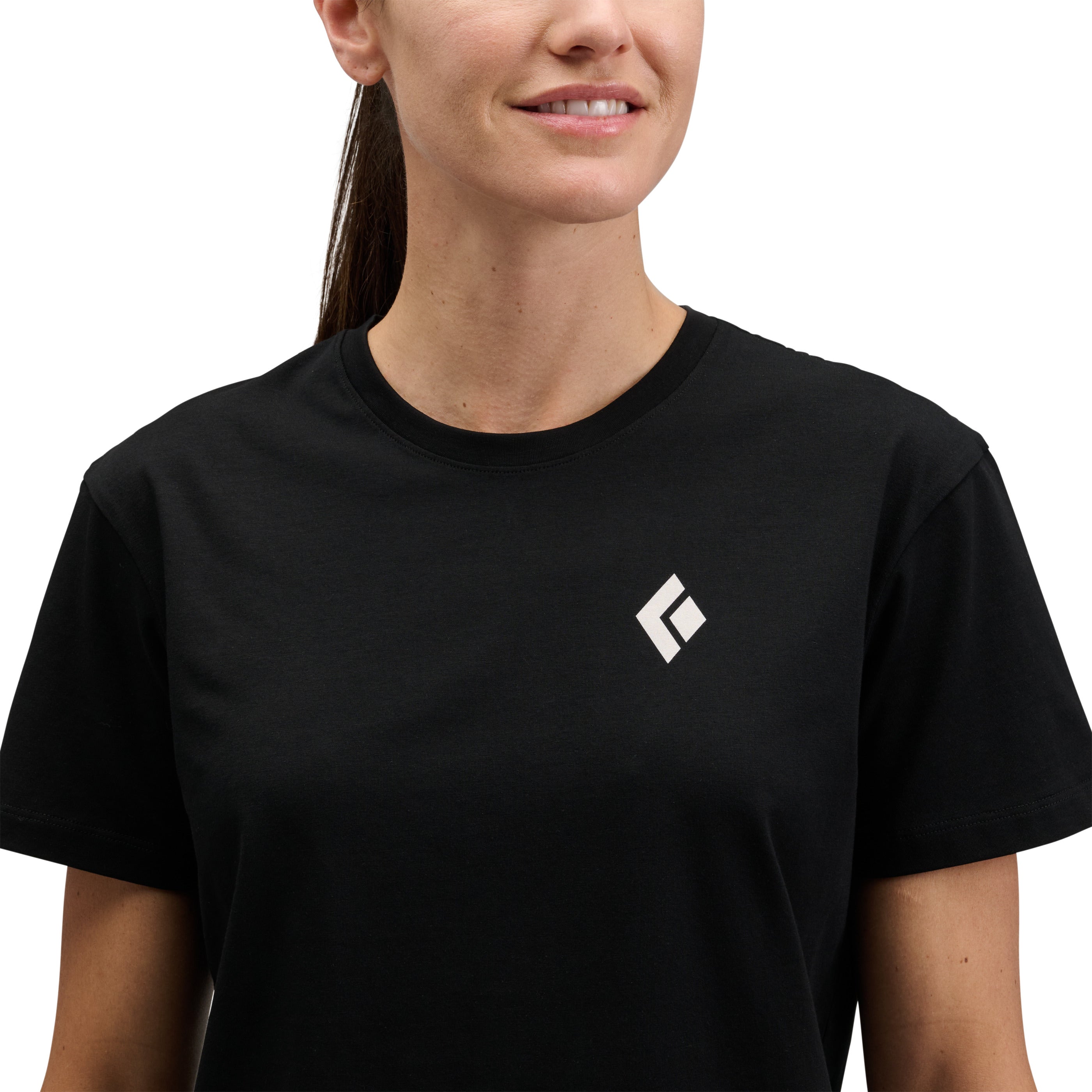 black-diamond-equipment-for-alpinists-tee-femme-t-shirt-manches-courtes image 7
