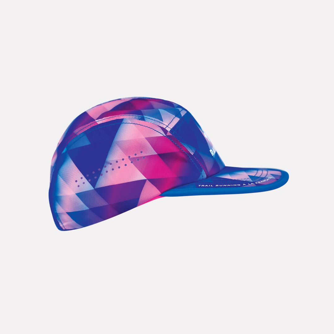 raidlight-family-cap-casquette-trail-mixte-rose-bleu image 4