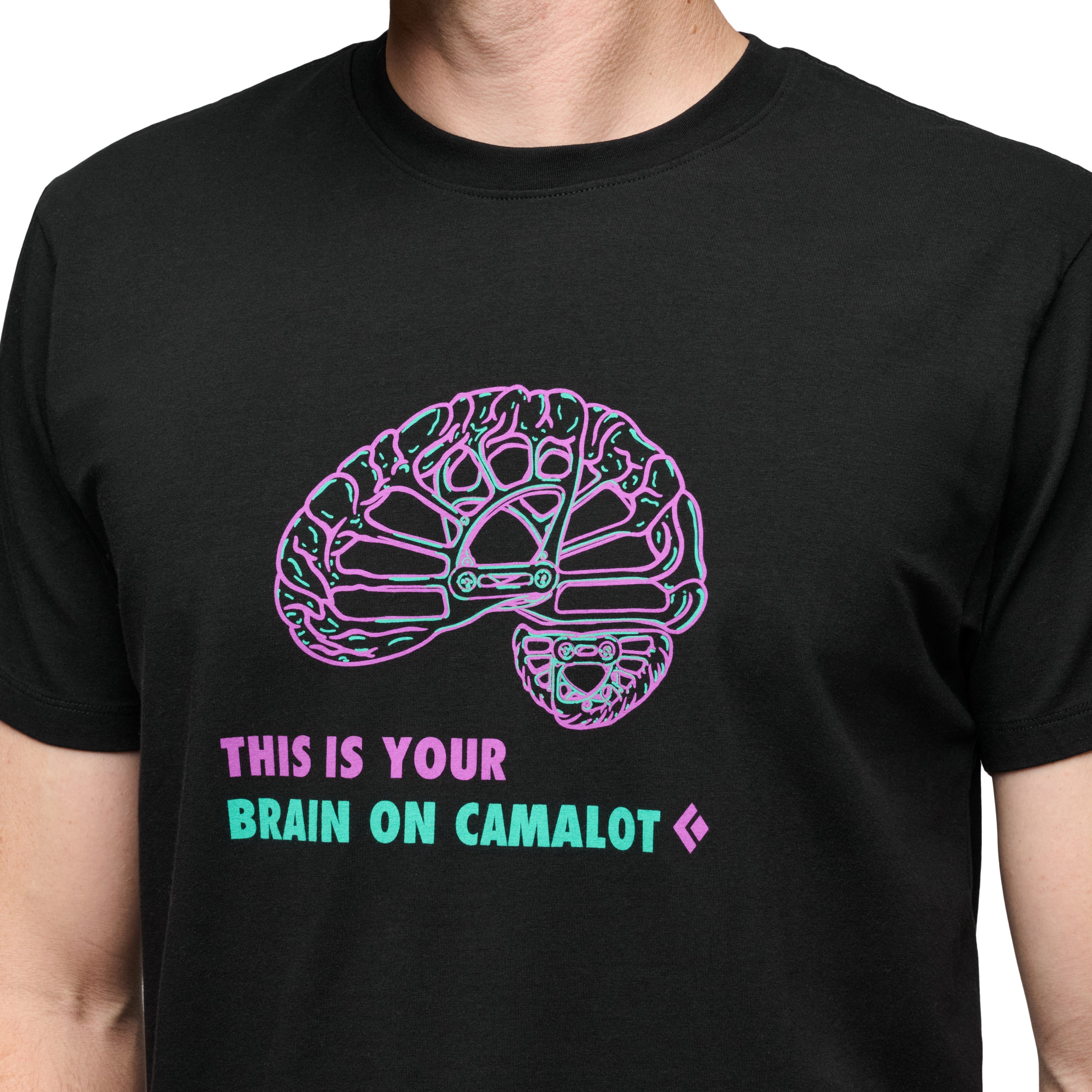 black-diamond-men-s-brain-on-camalot-tee-t-shirt-escalade-manches-courtes image 2