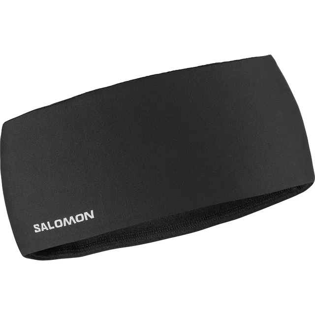 salomon-run-tech-headband-bandeau-running-u-deep-black-osfa image 1