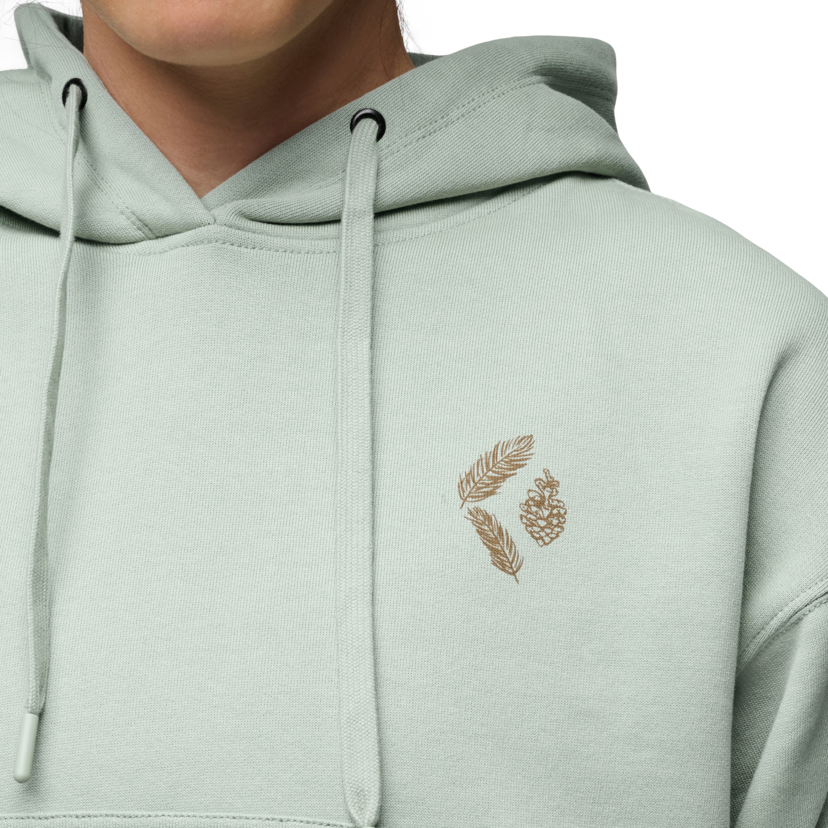 black-diamond-pine-diamond-po-cropped-hoody-femme image 8