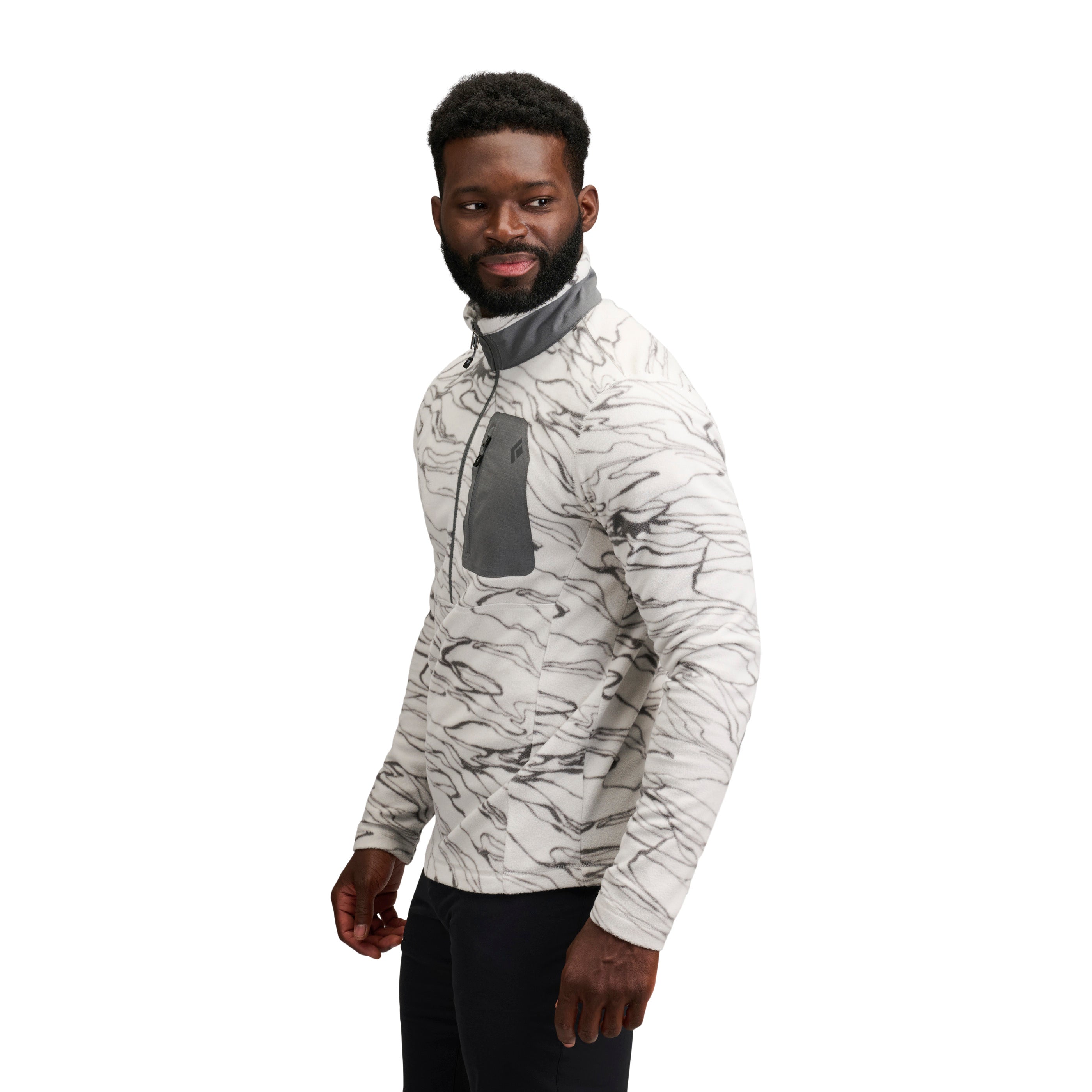 black-diamond-rift-half-zip-veste-polaire-homme image 8