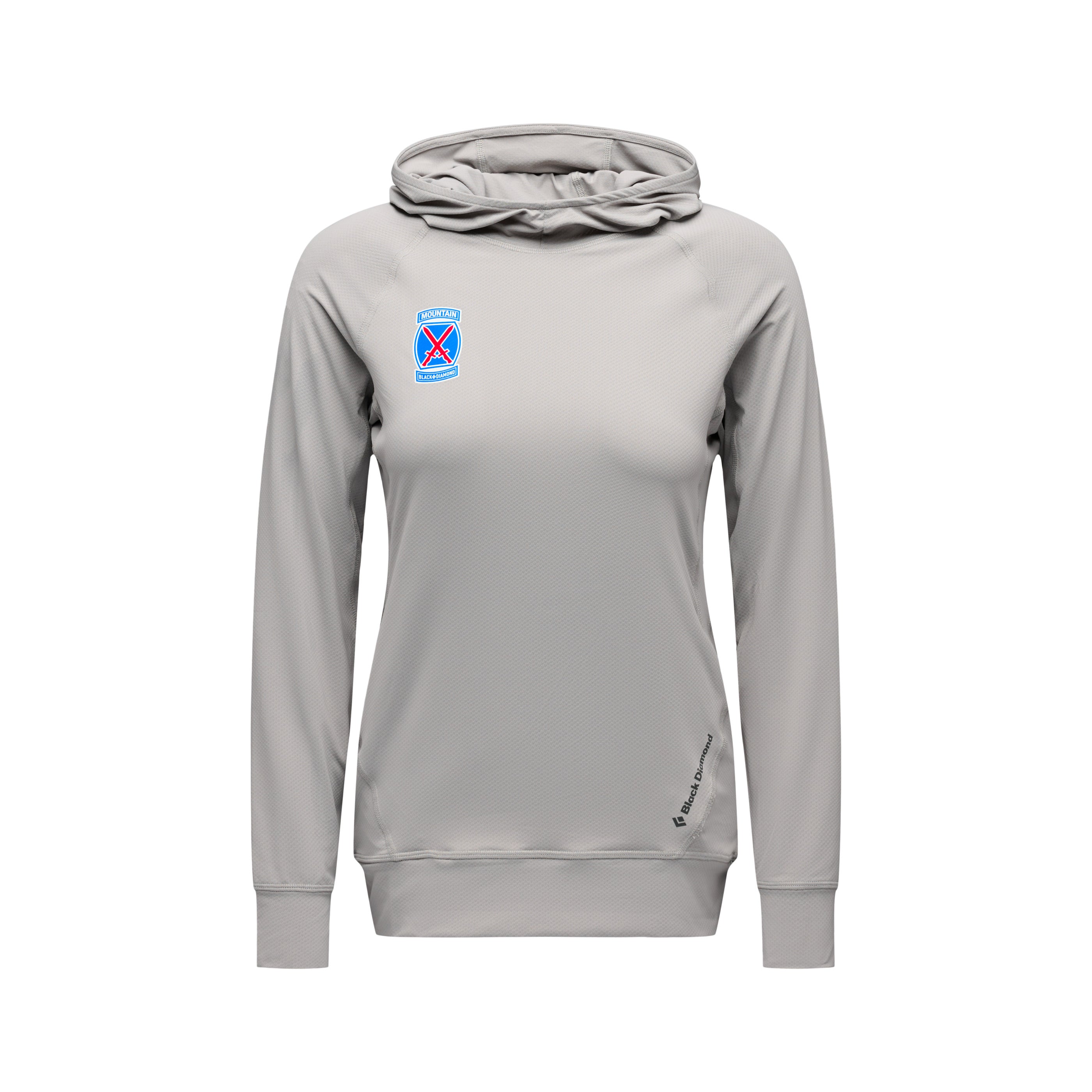 black-diamond-alpenglow-hoody-femme-10th-mountain-sweat-anti-uv-upf-40 image 1