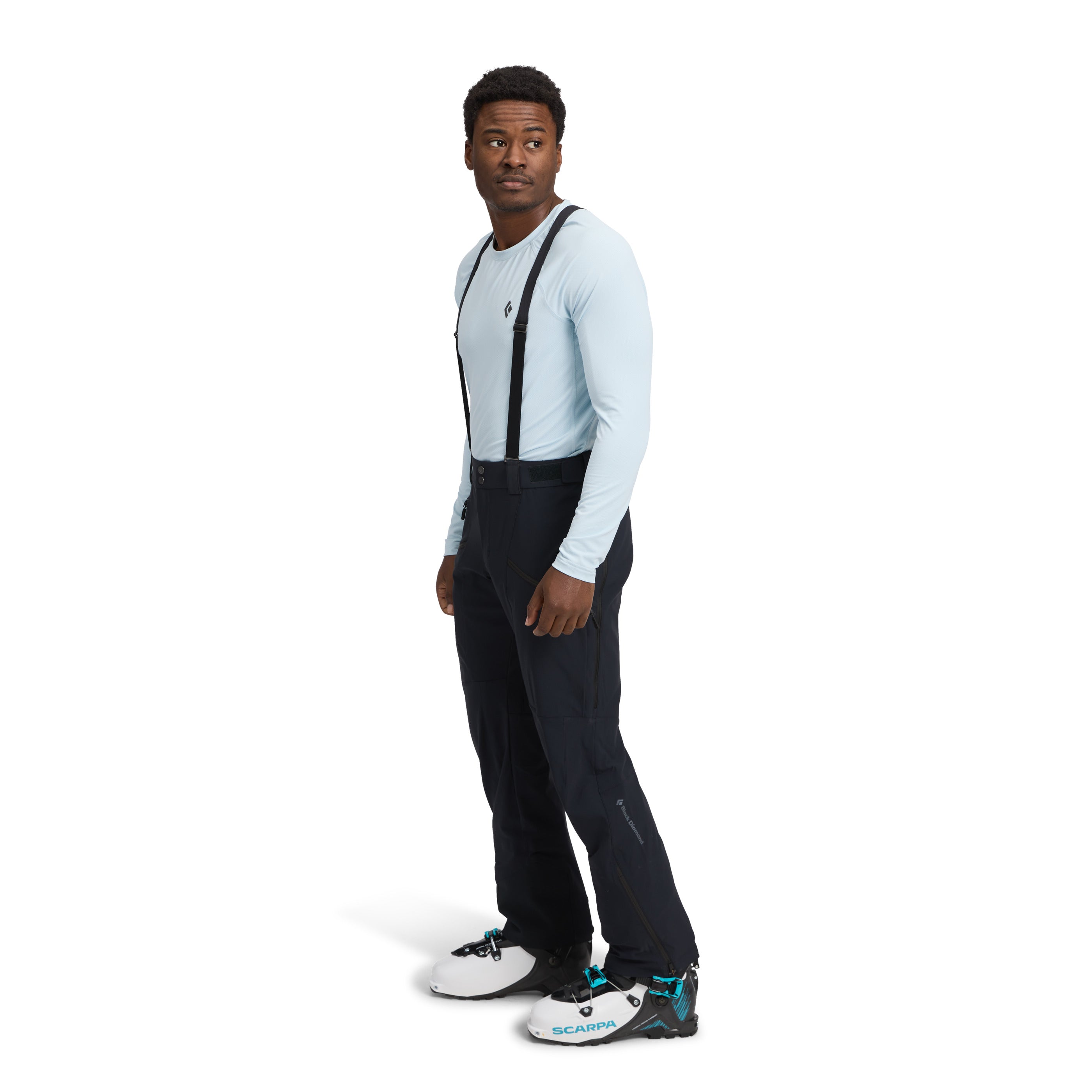 black-diamond-men-s-dawn-patrol-pants-pantalon-softshell-ski-rando-homme image 2