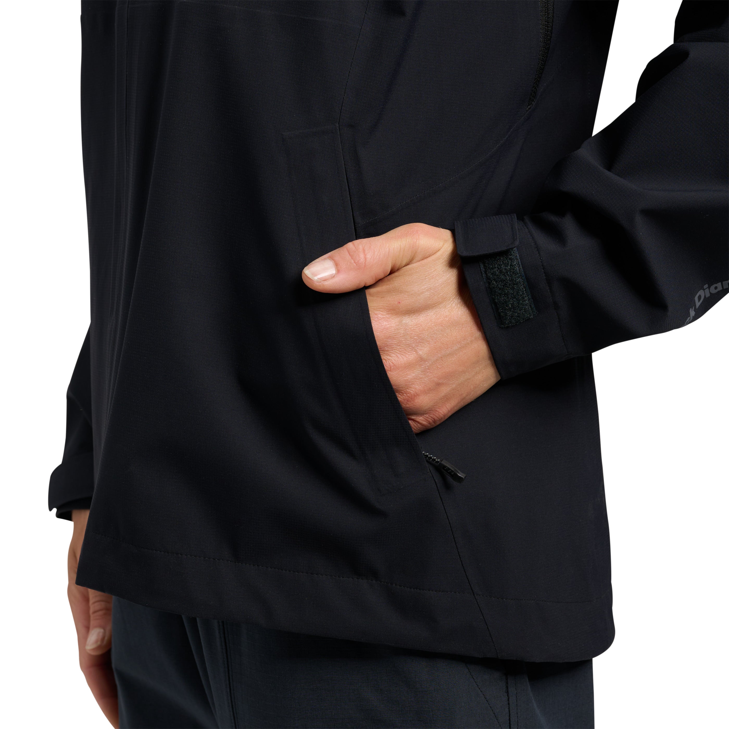 black-diamond-women-s-strataline-stretch-shell-veste-imperm-able-3l image 7