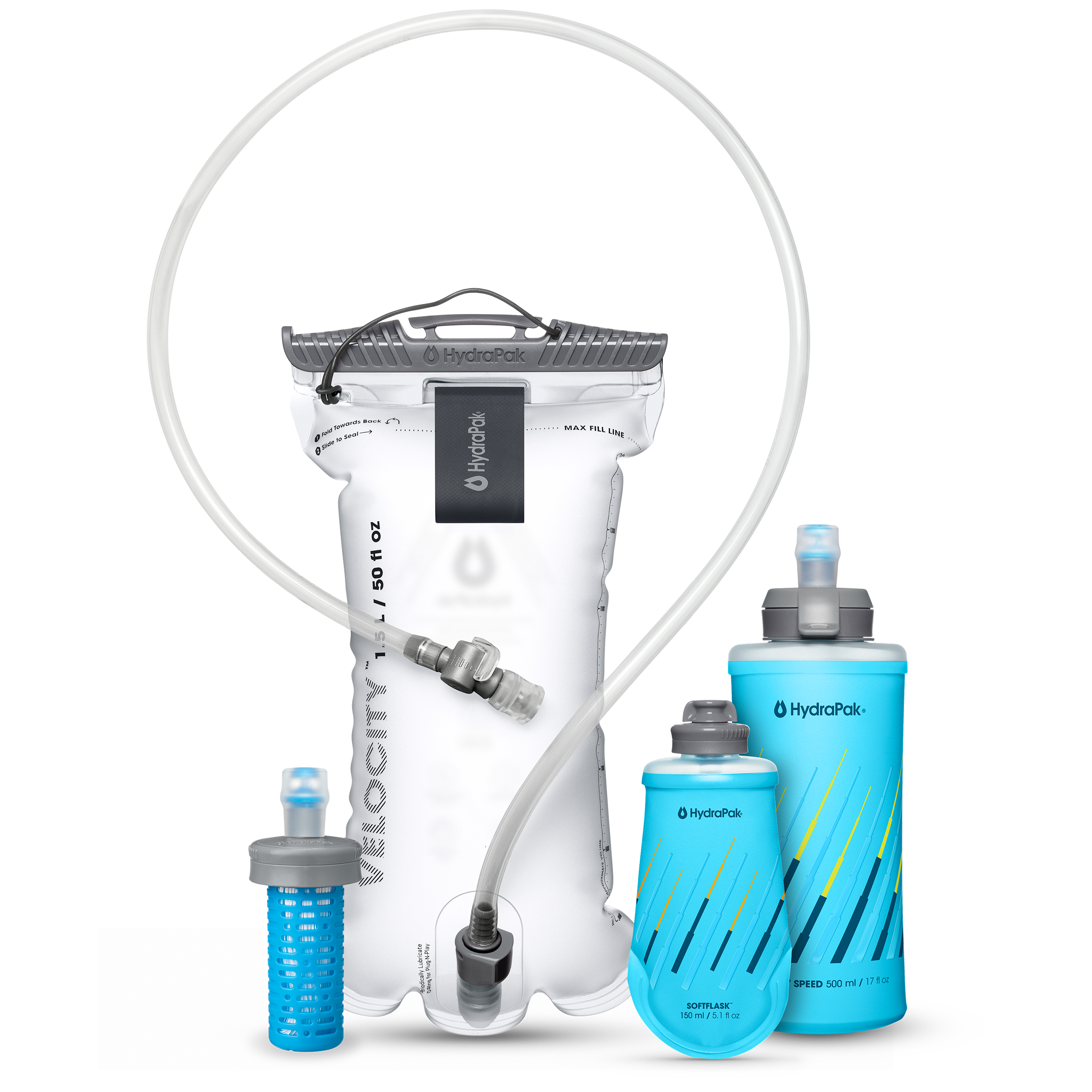 hydrapak-trail-running-bundle-ultraflask-filter-velocity-1-5l image 1