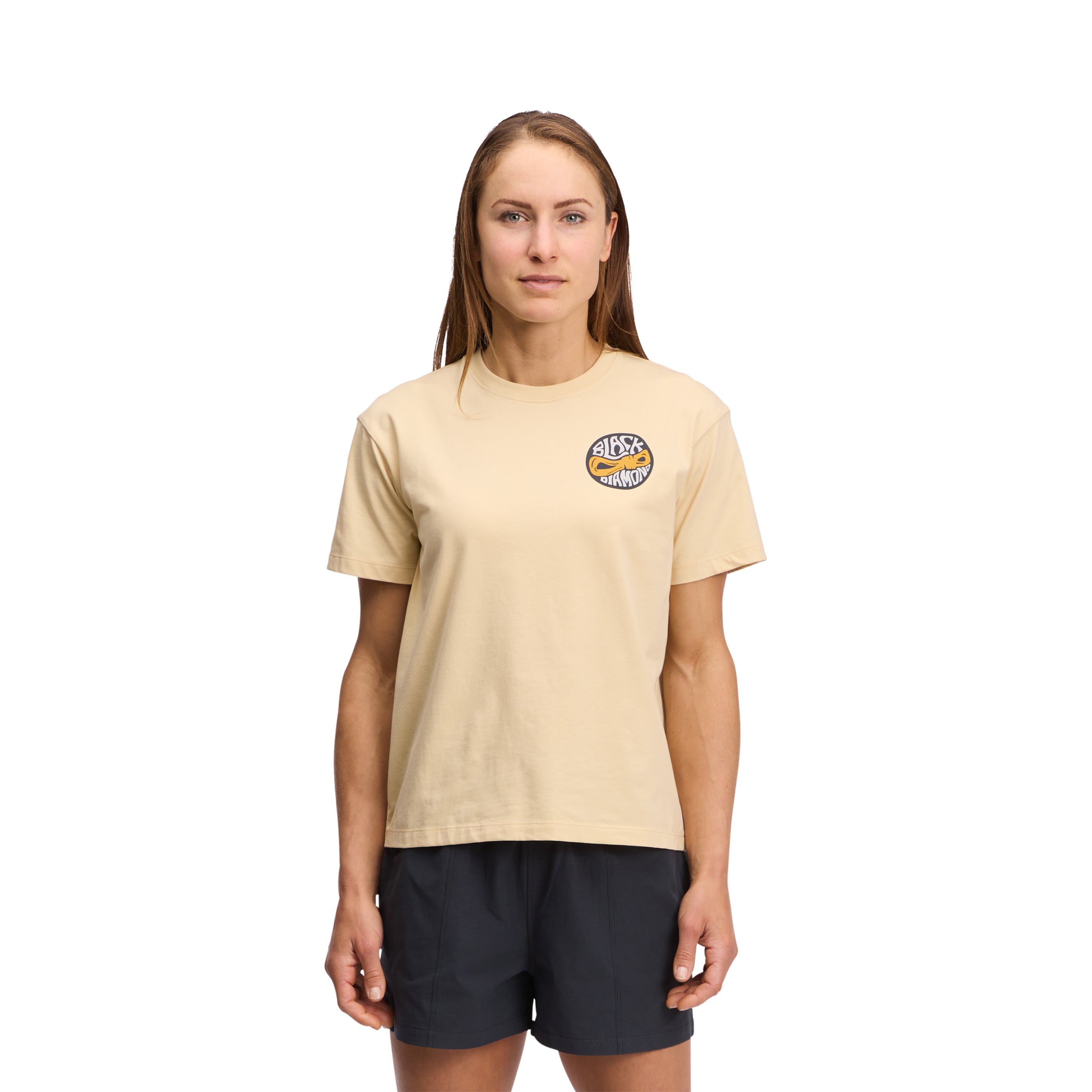 black-diamond-women-s-rope-badge-tee-t-shirt-manches-courtes-femme image 7