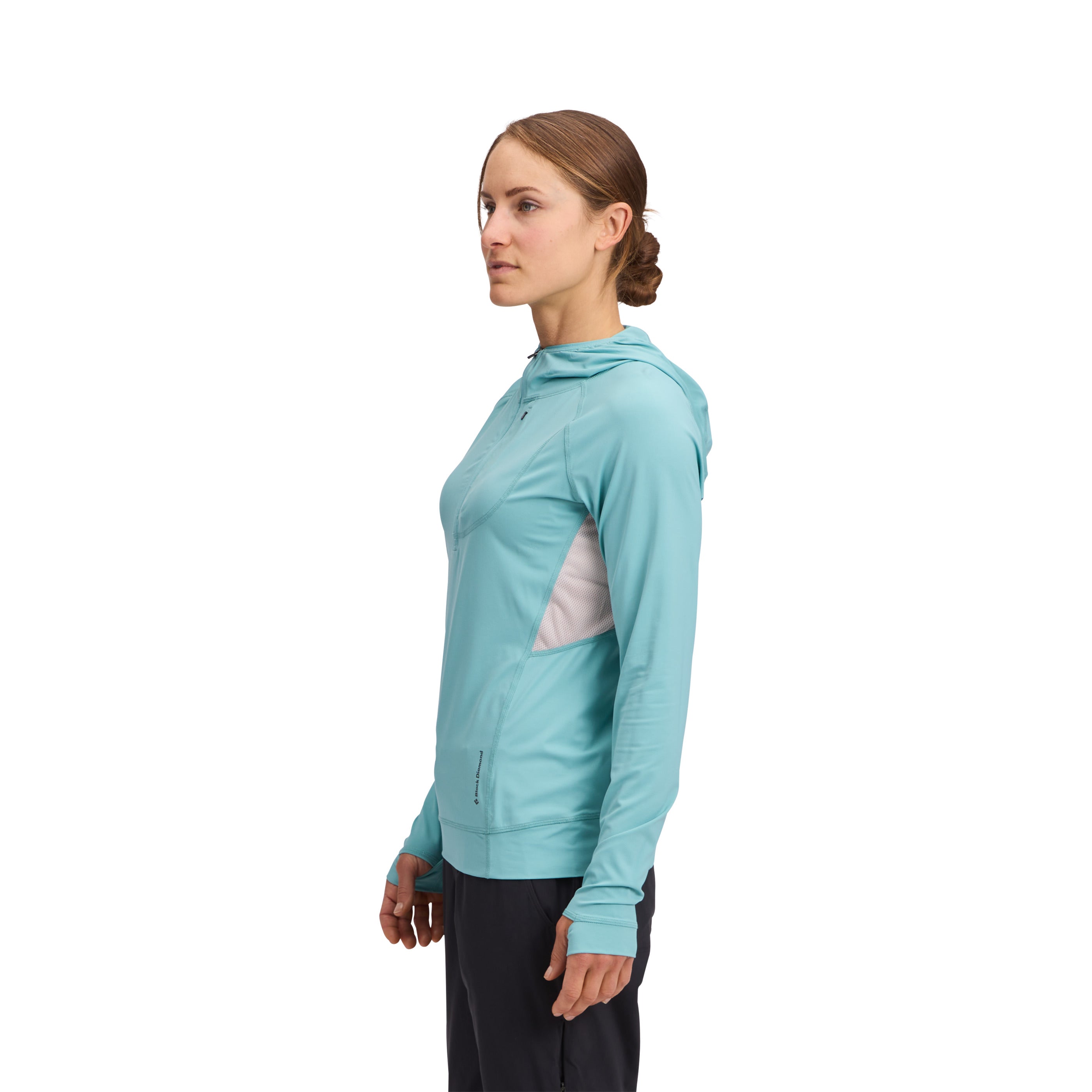 black-diamond-alpenglow-pro-hoody-femme-anti-uv image 7