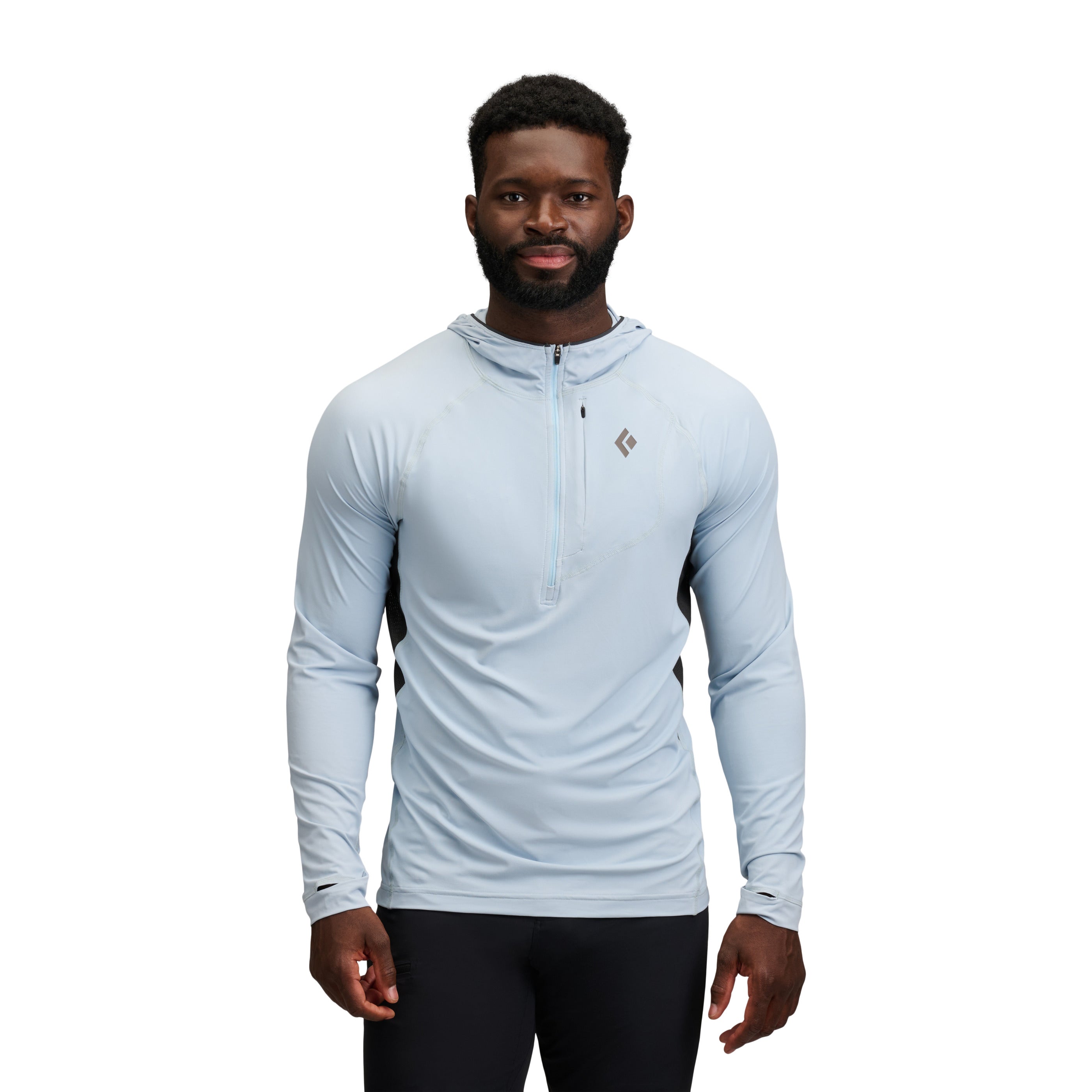 black-diamond-alpenglow-pro-hoody-homme-anti-uv image 2