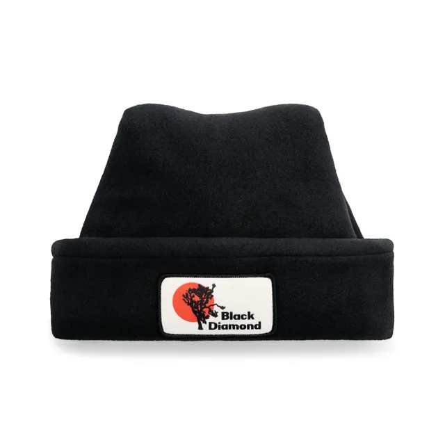 black-diamond-pointed-fleece-beanie-bonnet-polaire image 1