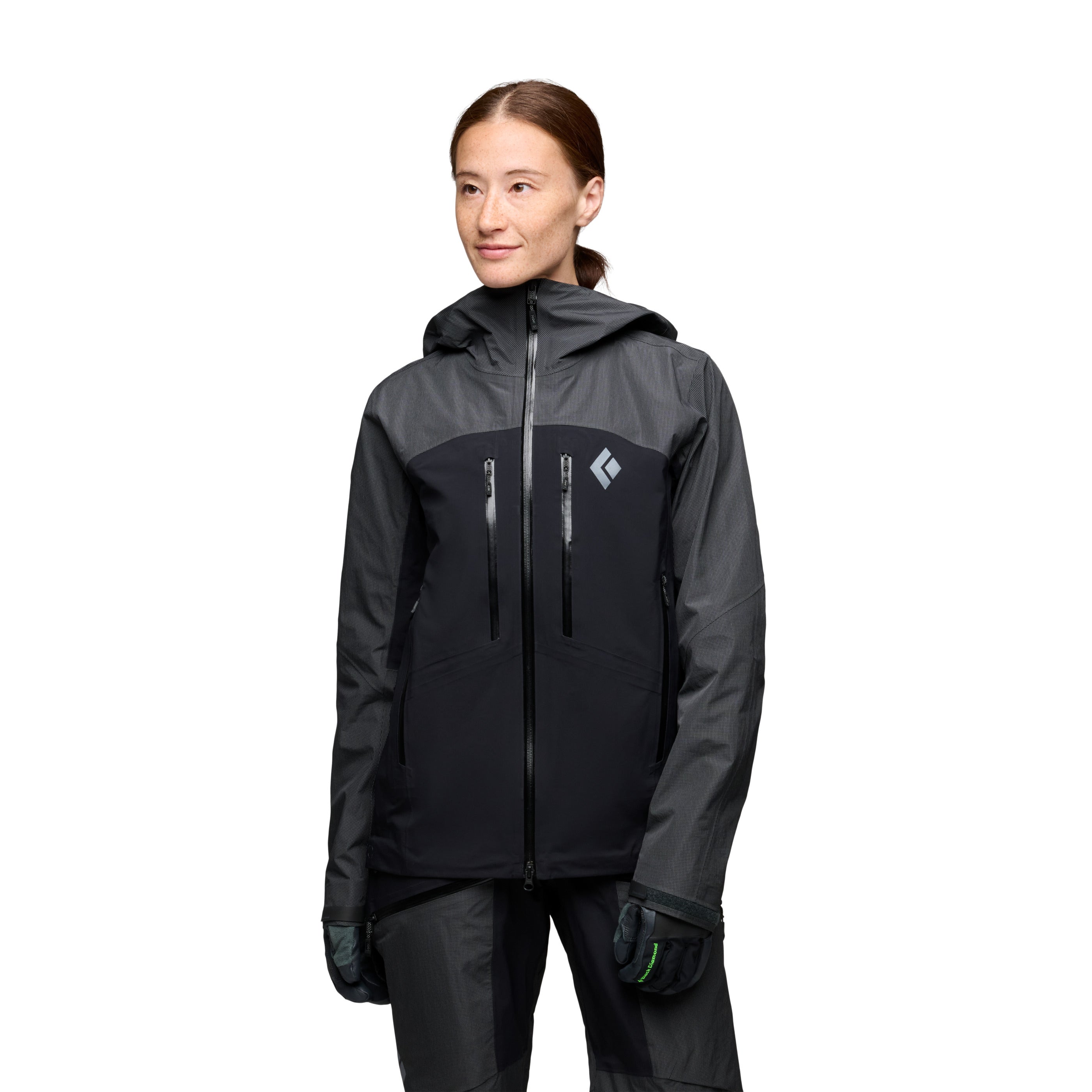 black-diamond-women-s-mission-alpine-shell-veste-hardshell image 1
