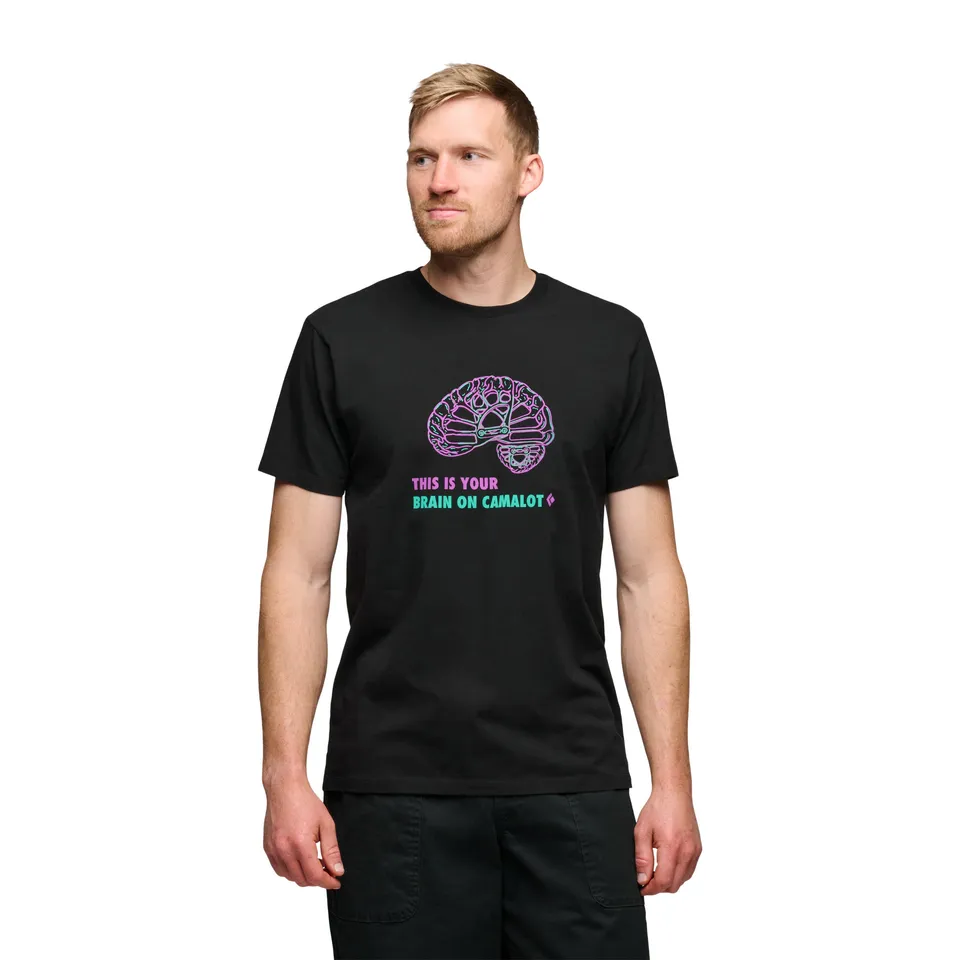 black-diamond-men-s-brain-on-camalot-tee-t-shirt-escalade-manches-courtes image 1