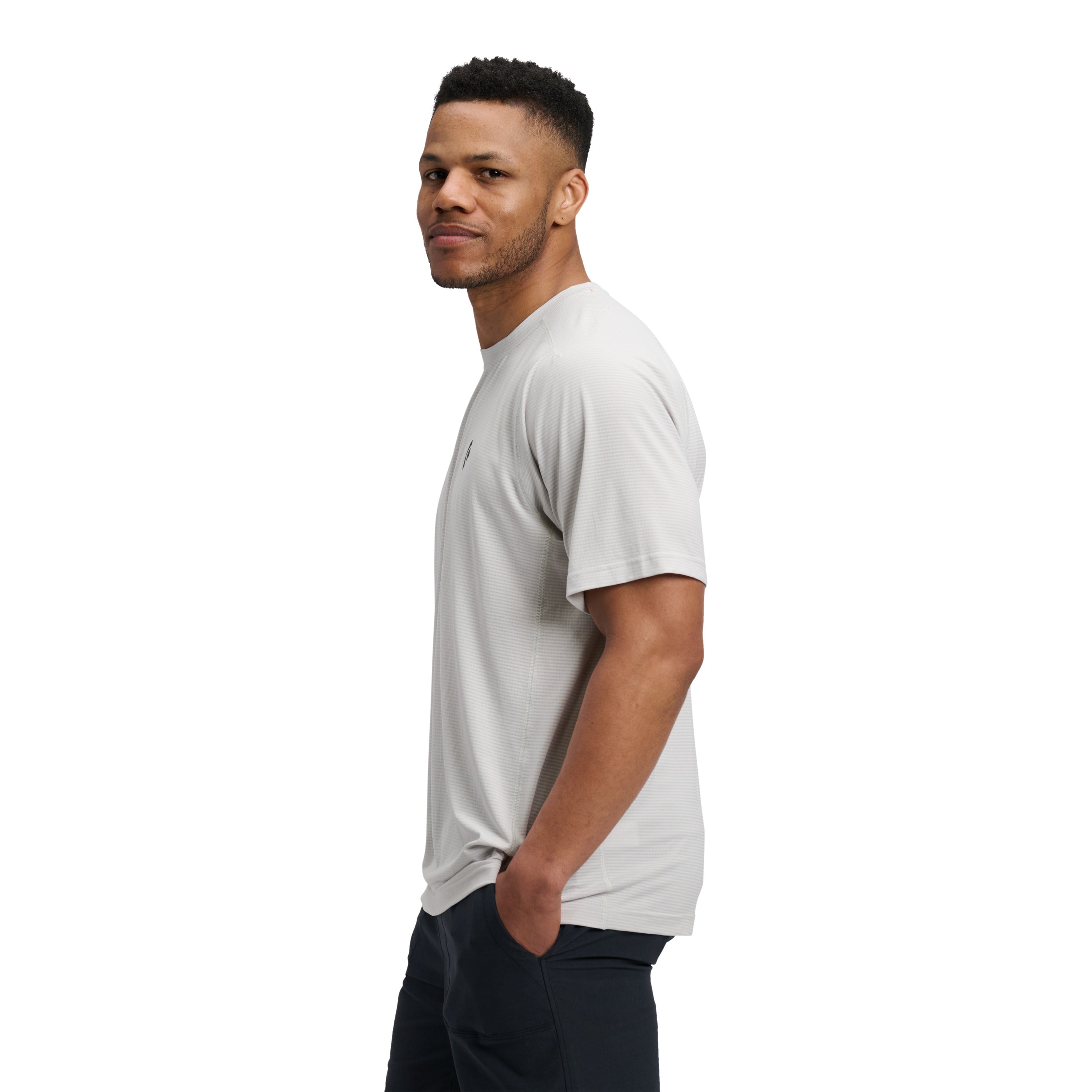 black-diamond-distance-tee-manches-courtes-homme-t-shirt-trail-respirant image 7