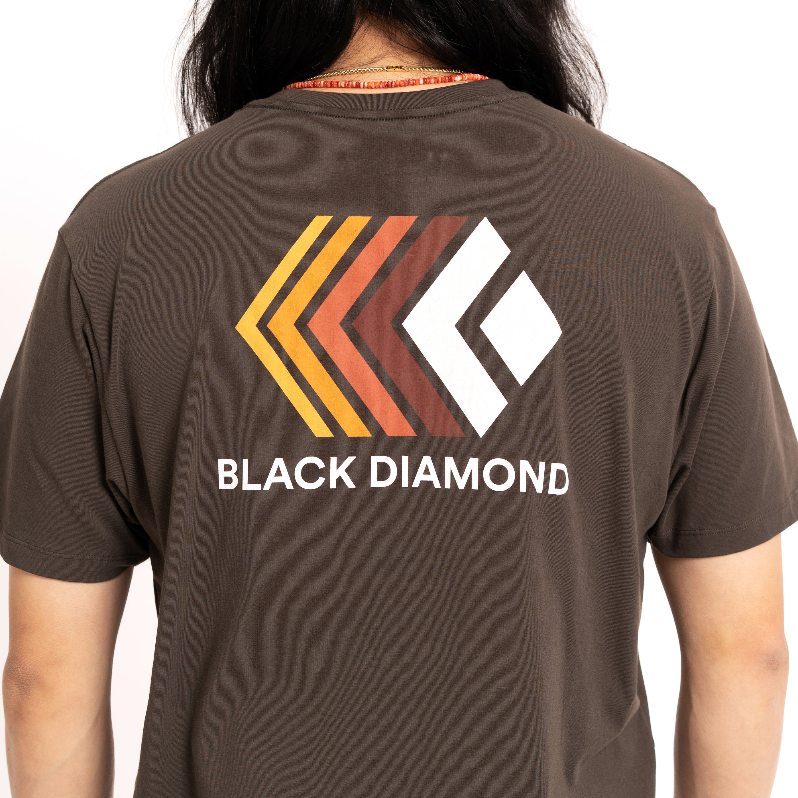black-diamond-faded-t-shirt-manches-courtes-homme-2nds-coton-bio image 2