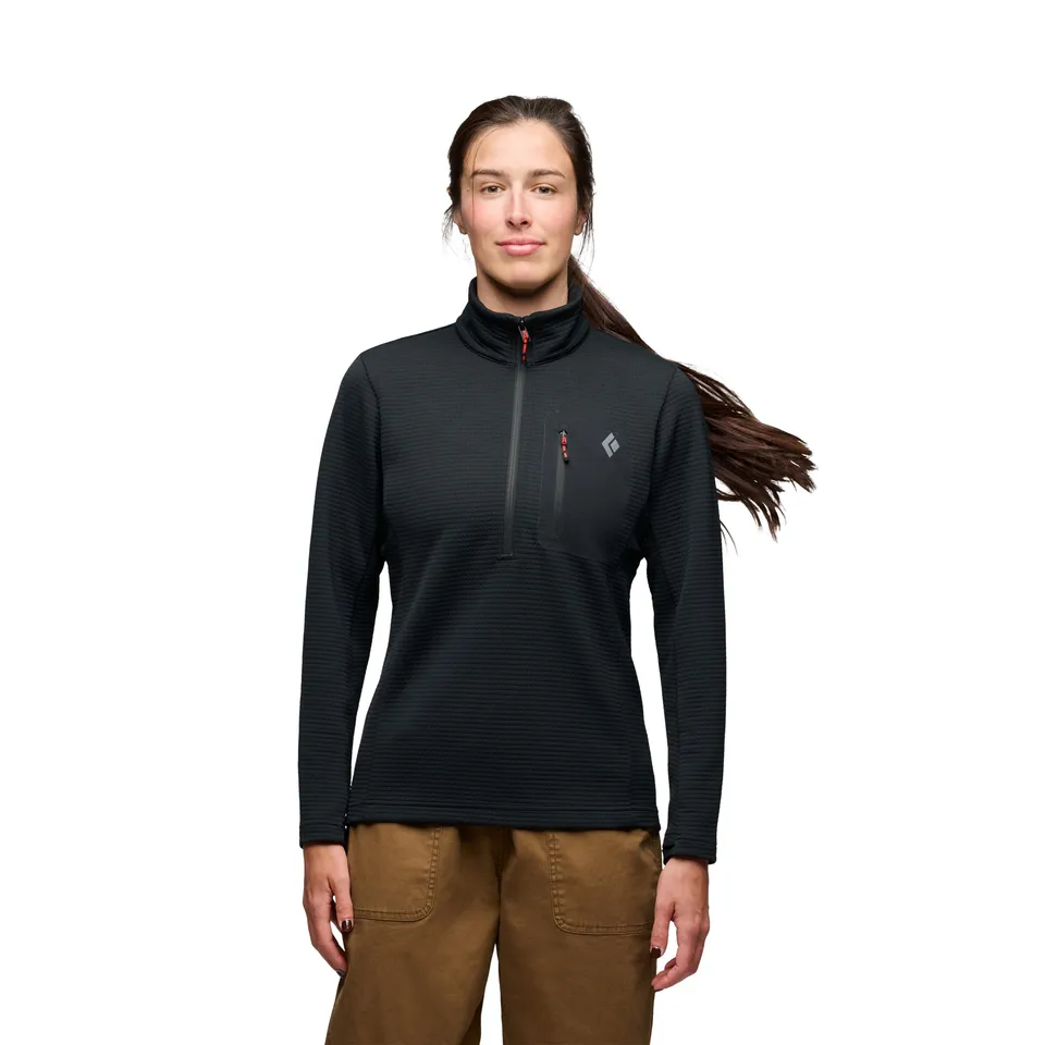 black-diamond-diverge-veste-polaire-half-zip-femme image 1