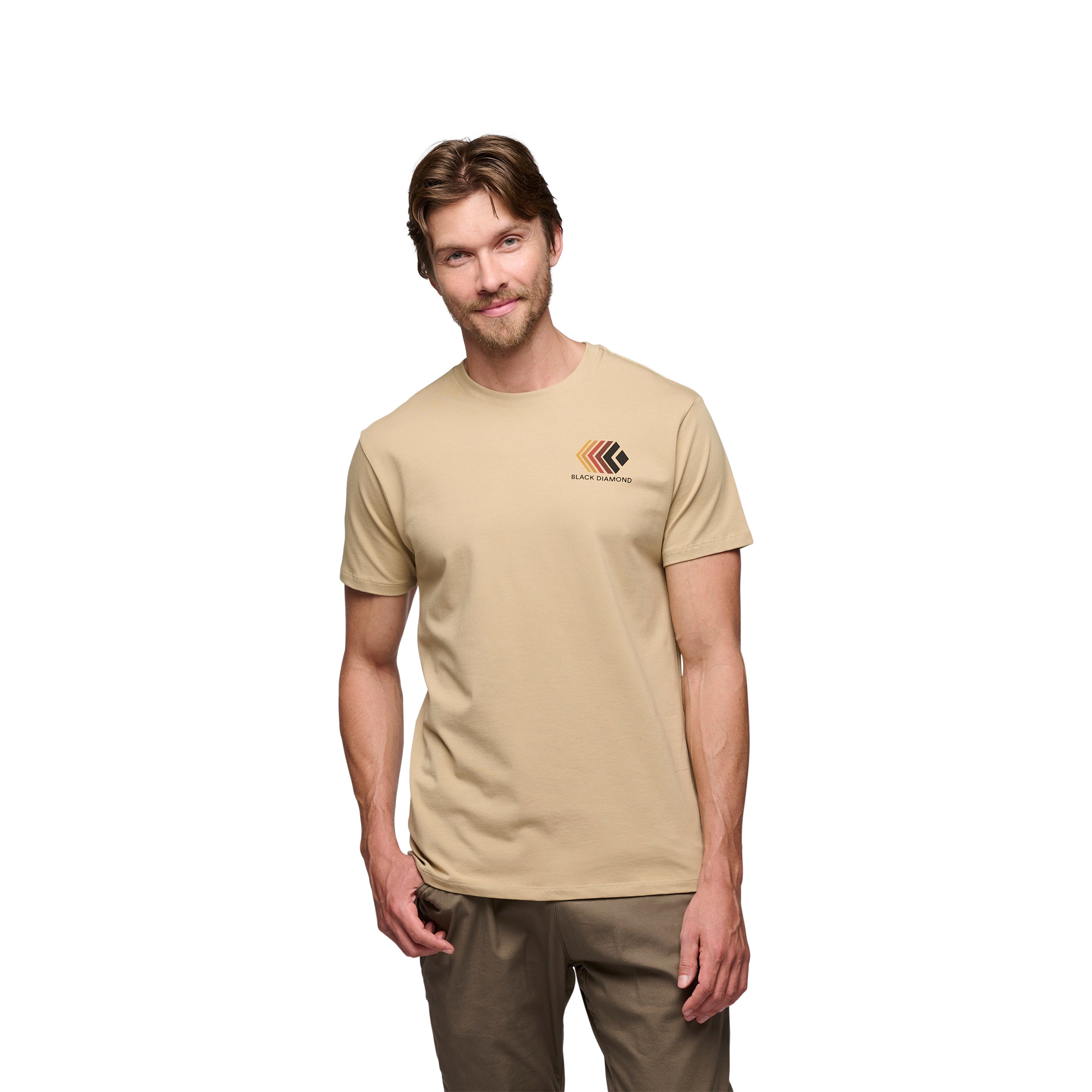 black-diamond-faded-short-sleeve-tee-homme-t-shirt-coton-bio image 4