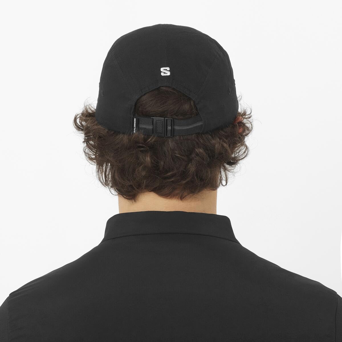 salomon-logo-5-panneaux-casquette-coton image 3