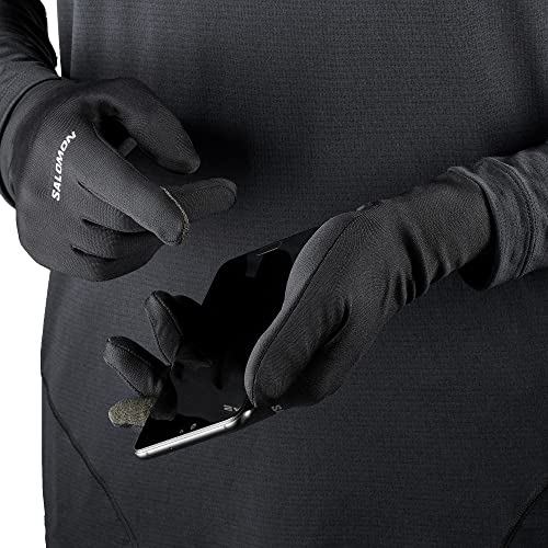 salomon-cross-warm-gants-tactiles-unisexes-noir image 5