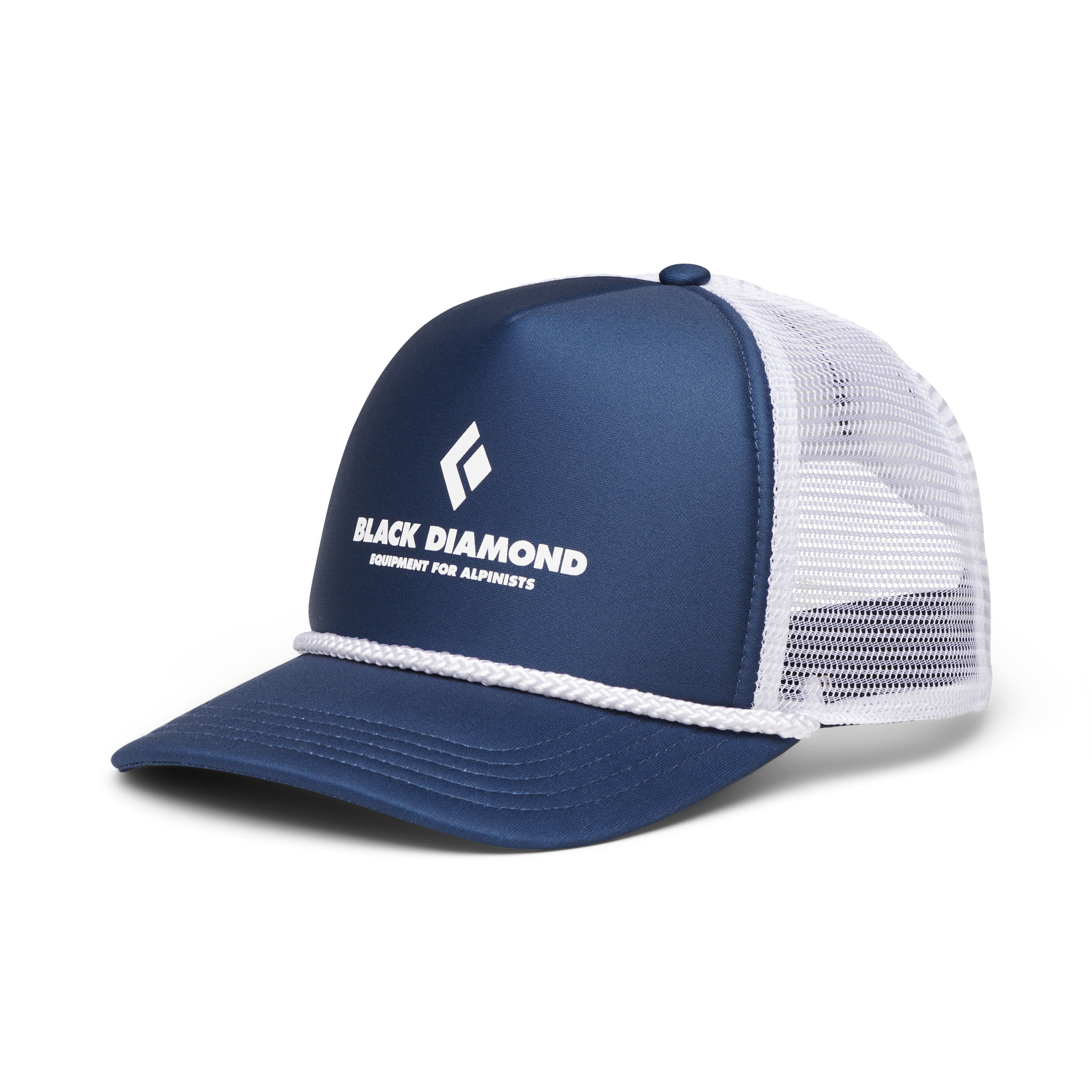 black-diamond-flat-bill-trucker-hat-casquette-trucker-visi-re-plate image 8